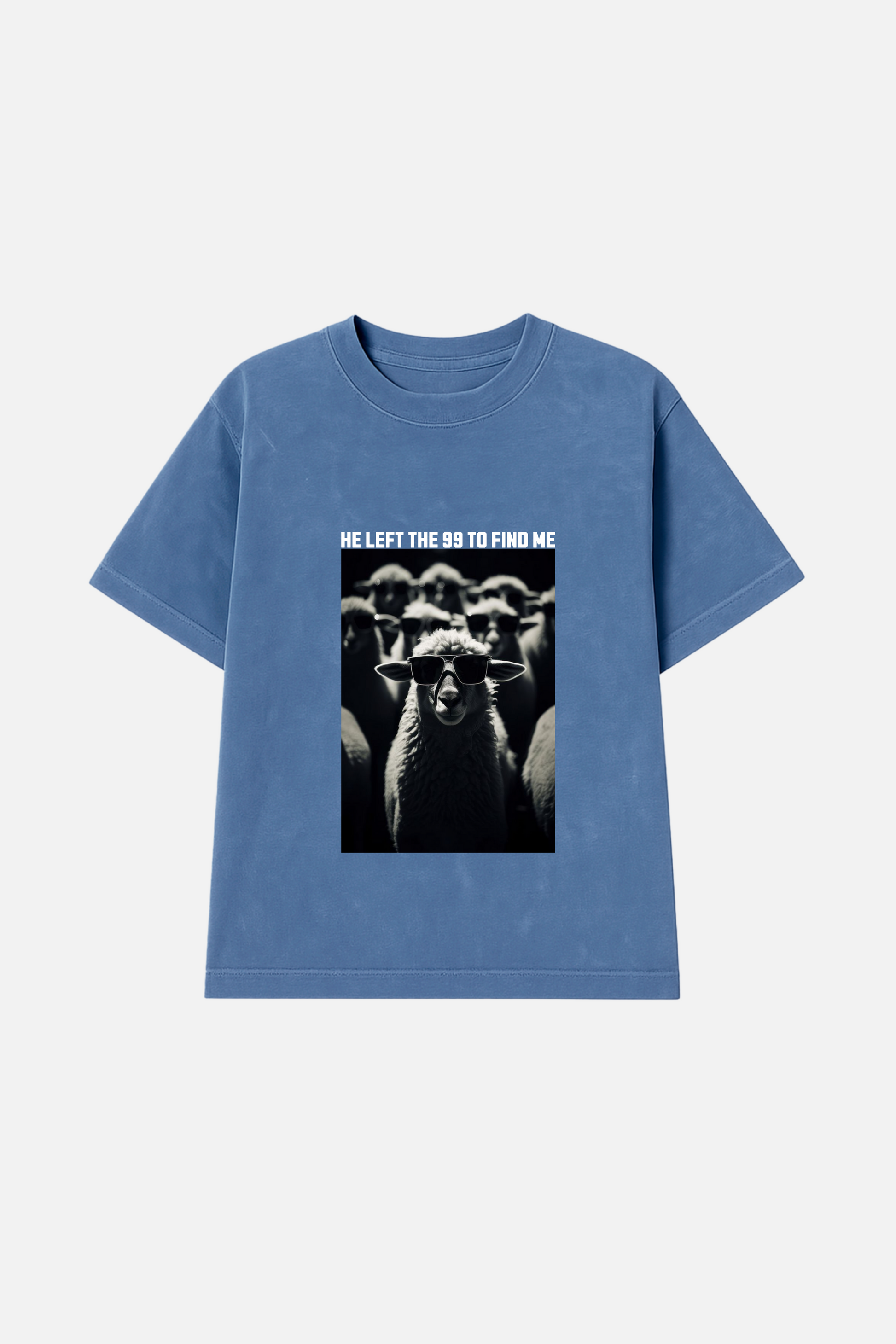 Camiseta Infantil Oversized Dois ou Mais - Ovelha