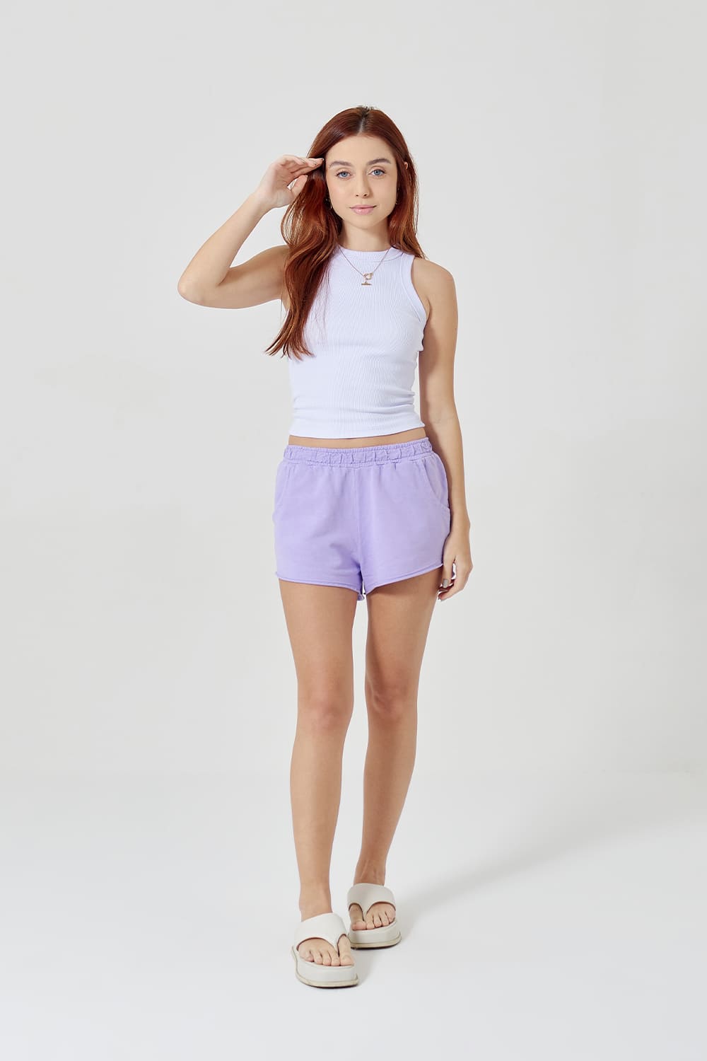 Regata Canelada Feminina Dois ou Mais - Viscose Lisa