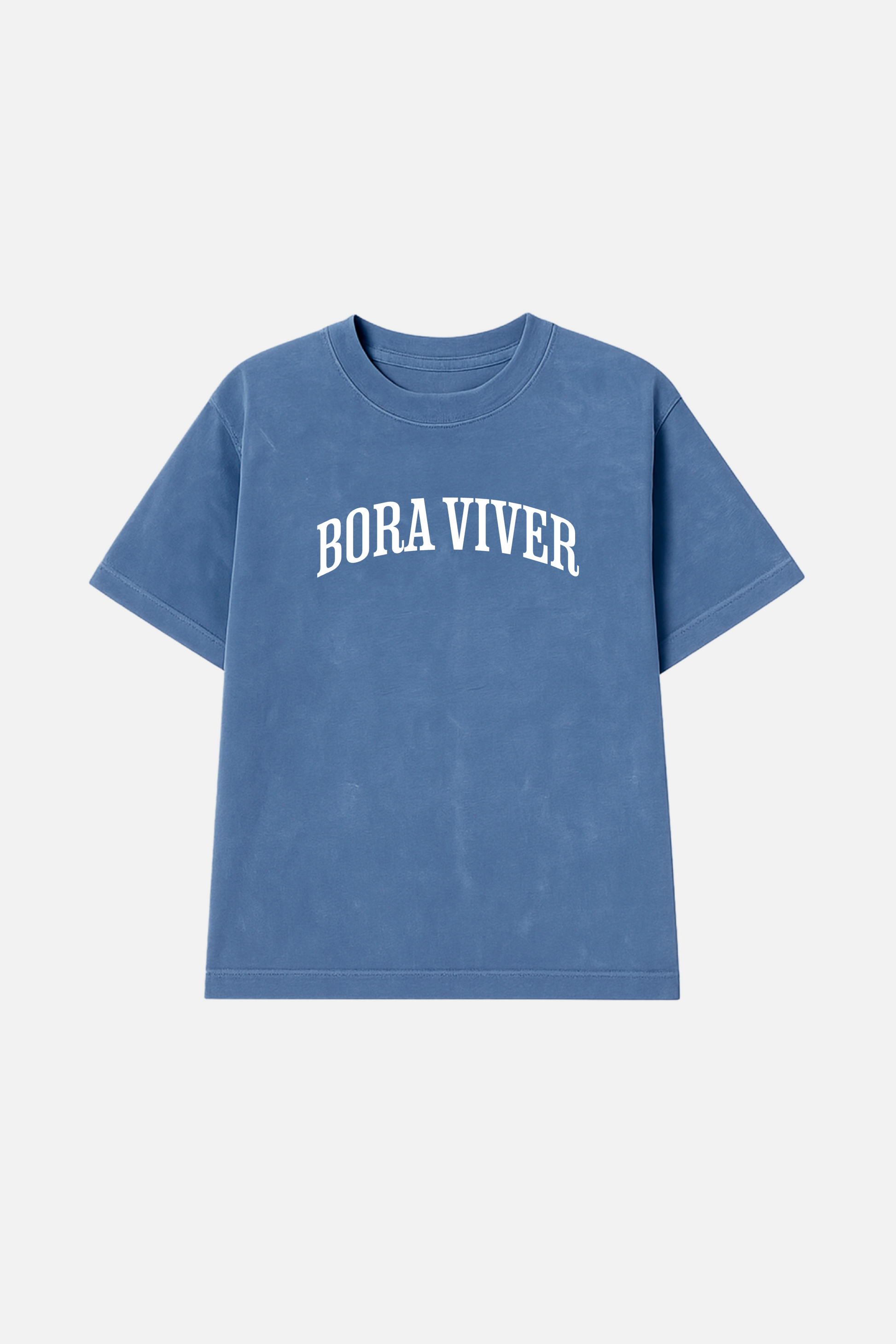 Camiseta Oversized Infantil Dois ou Mais - Bora Viver