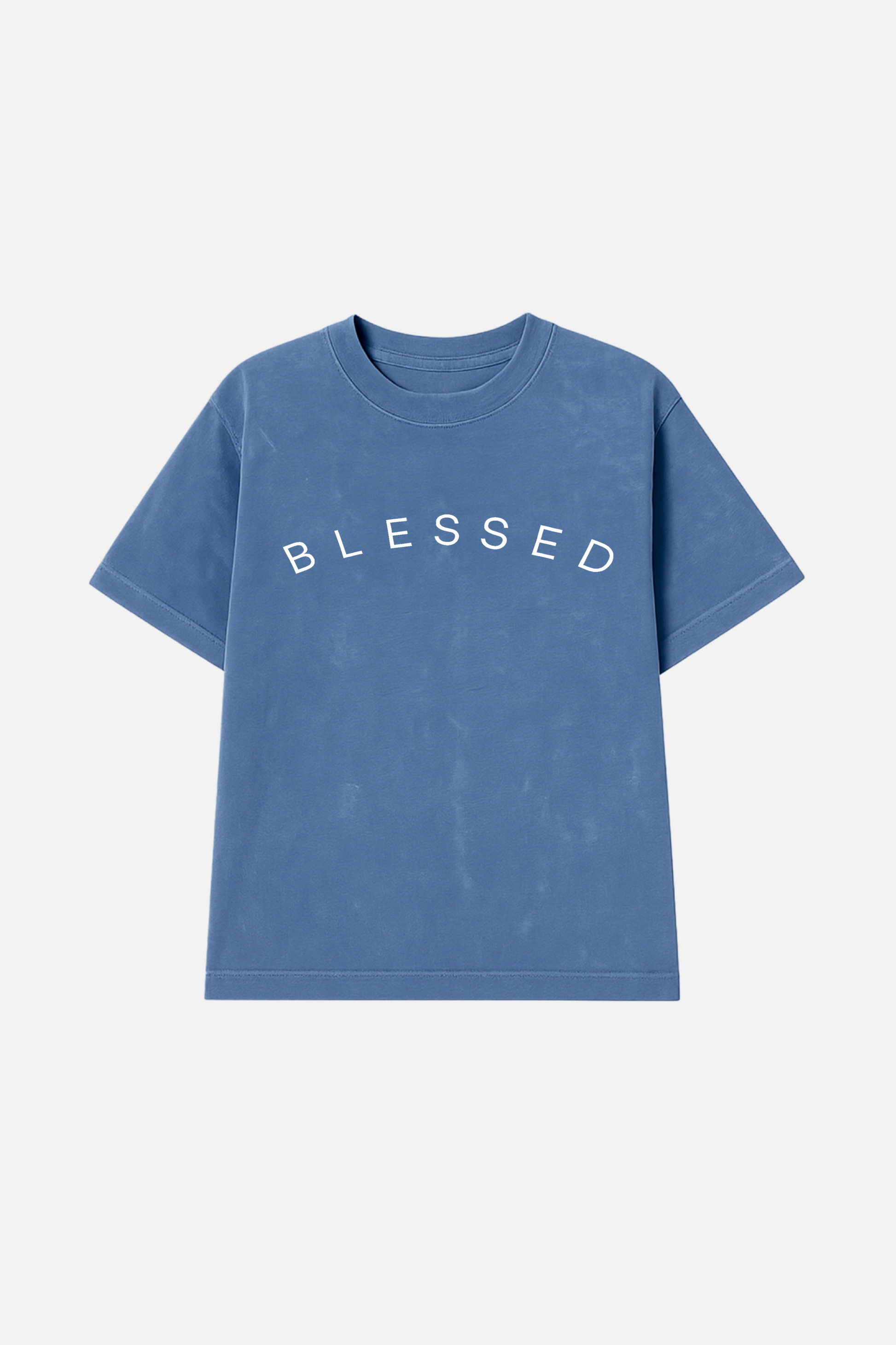 Camiseta Infantil Oversized Dois ou Mais - Blessed