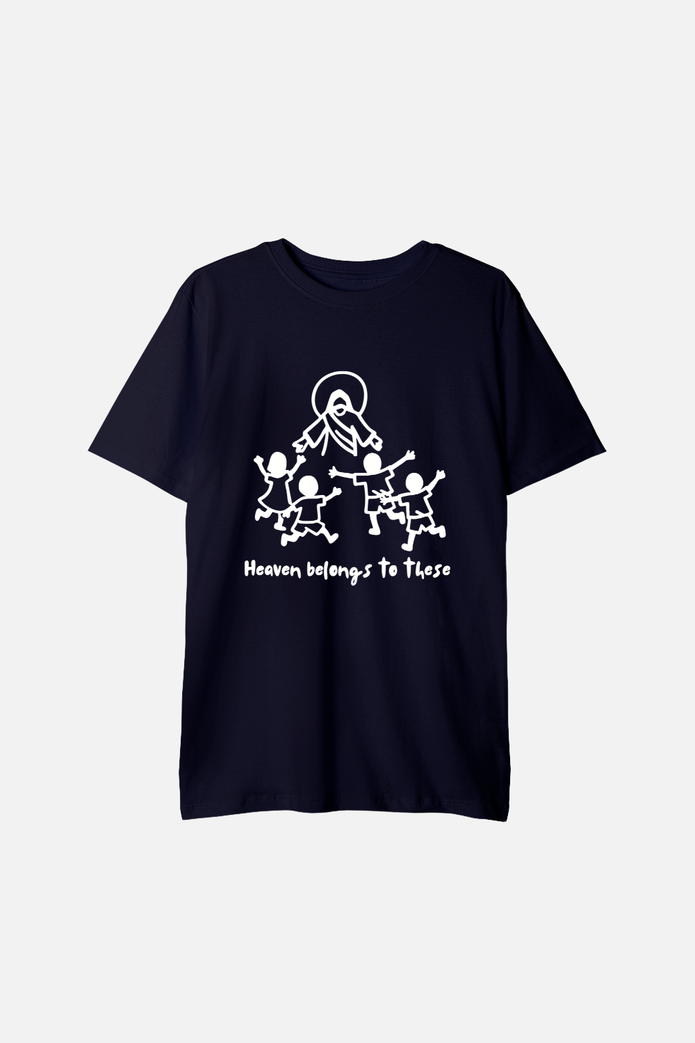 Camiseta Basic Infantil Dois ou Mais - Heaven Belongs