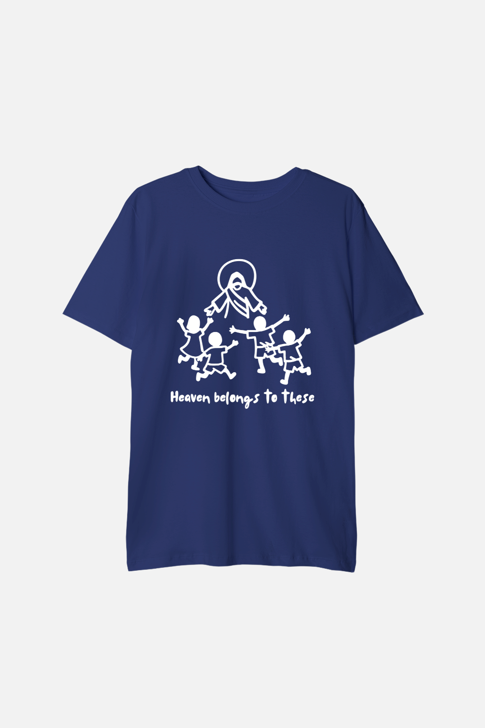 Camiseta Basic Infantil Dois ou Mais - Heaven Belongs