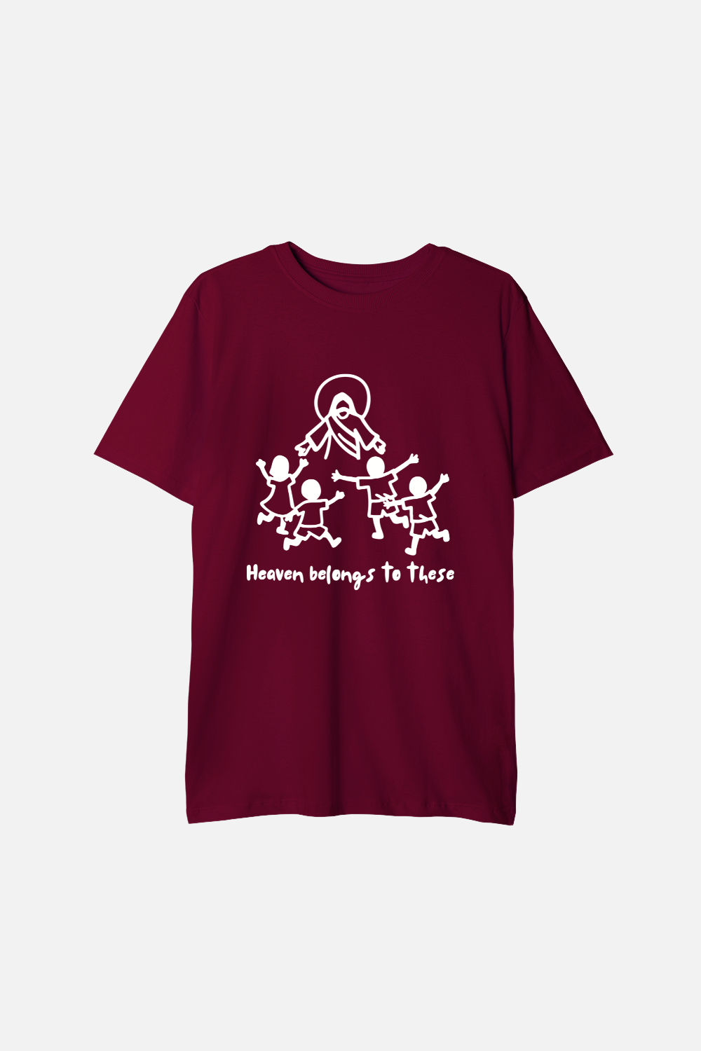 Camiseta Basic Infantil Dois ou Mais - Heaven Belongs