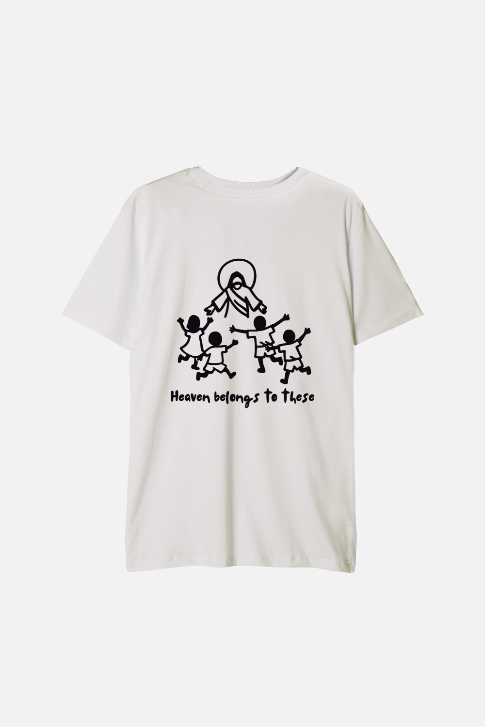Camiseta Basic Infantil Dois ou Mais - Heaven Belongs