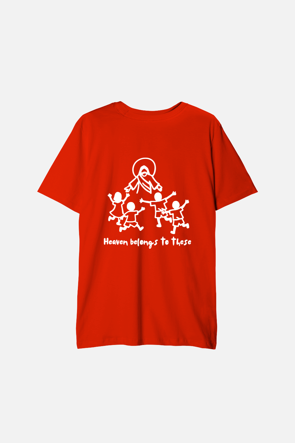 Camiseta Basic Infantil Dois ou Mais - Heaven Belongs