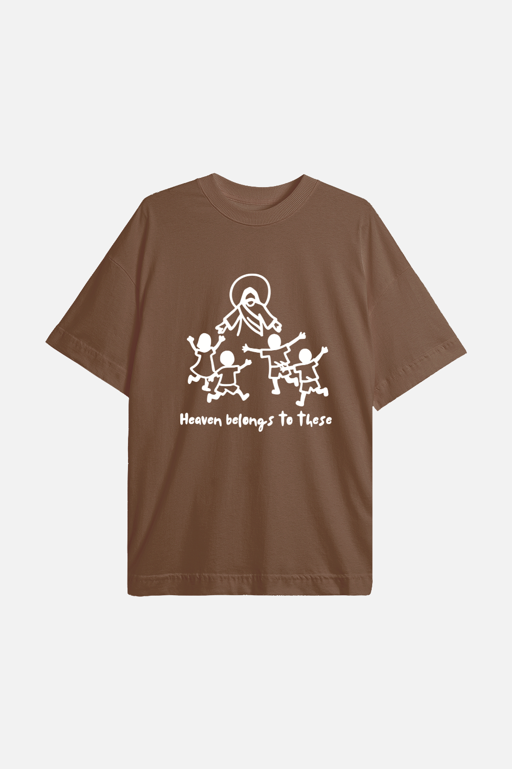 Camiseta Basic Oversized Dois ou Mais - Heaven Belongs