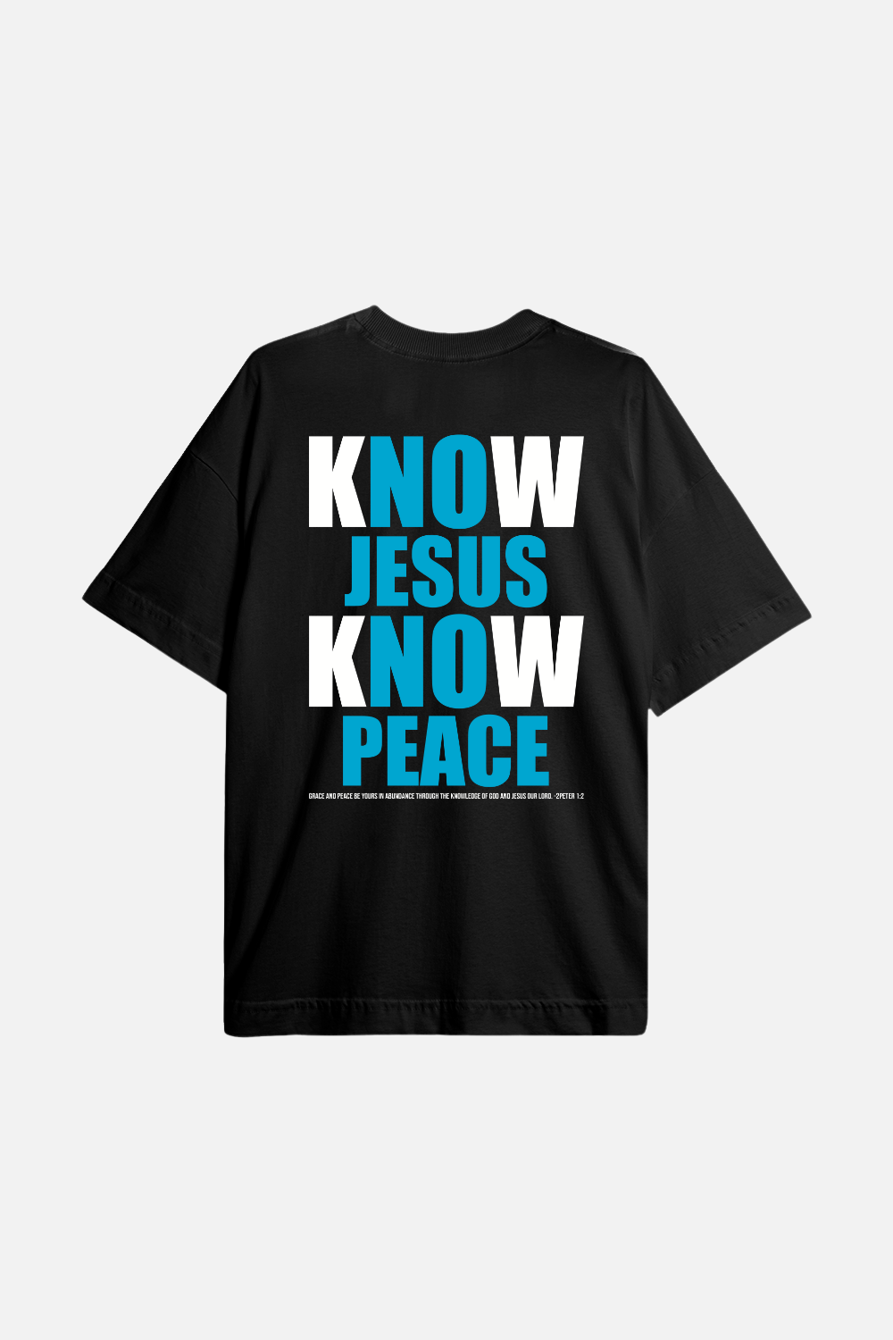 Camiseta Basic Oversized Dois ou Mais - Know Jesus