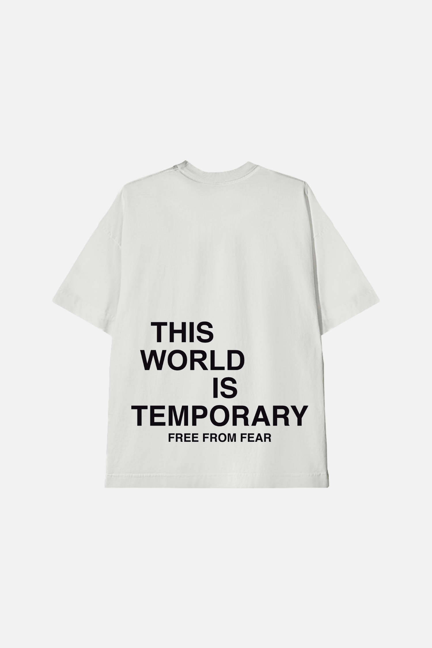 Camiseta Oversized Heavy Dois ou Mais - This World
