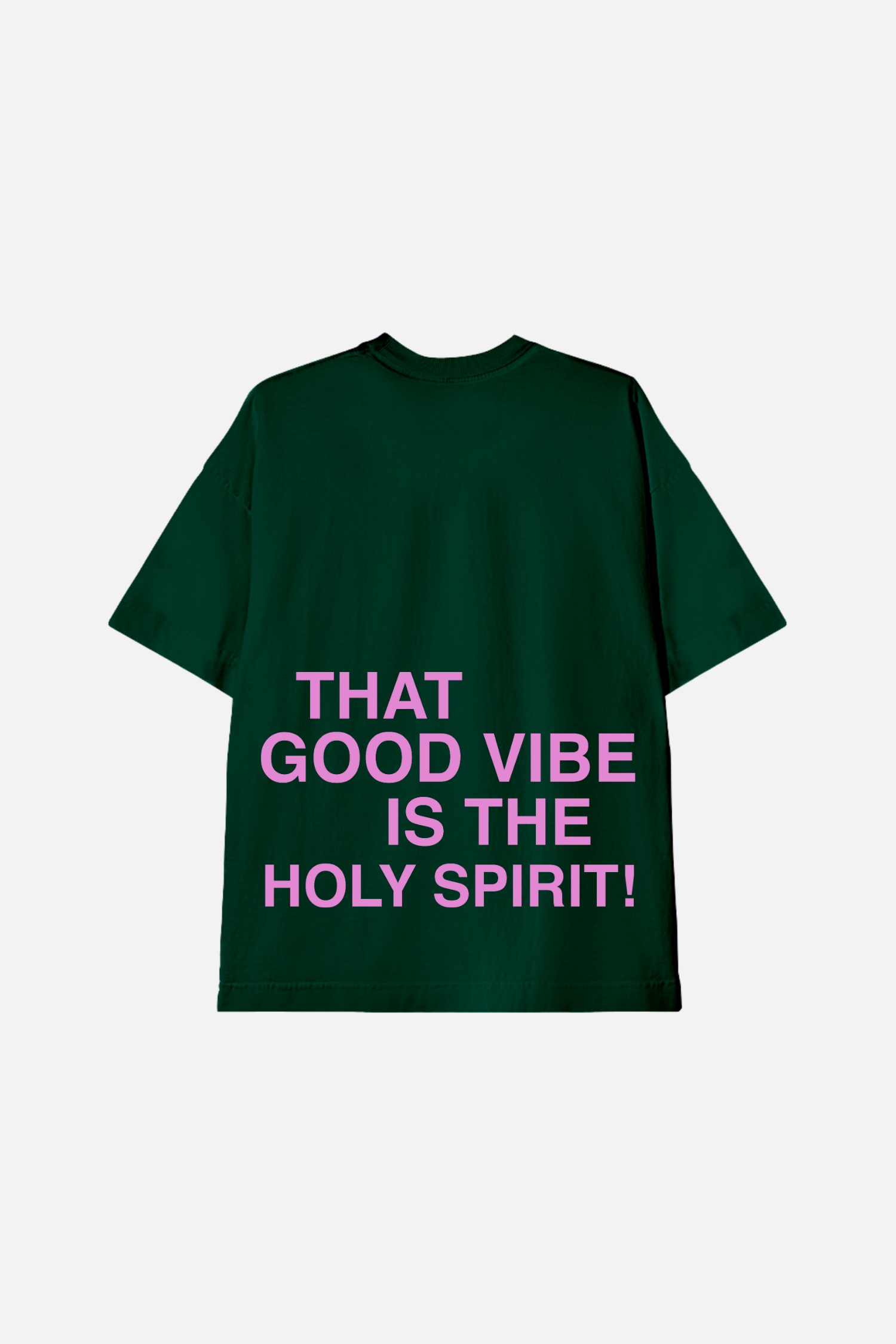 Camiseta Oversized Heavy Dois ou Mais - Holy Spirit