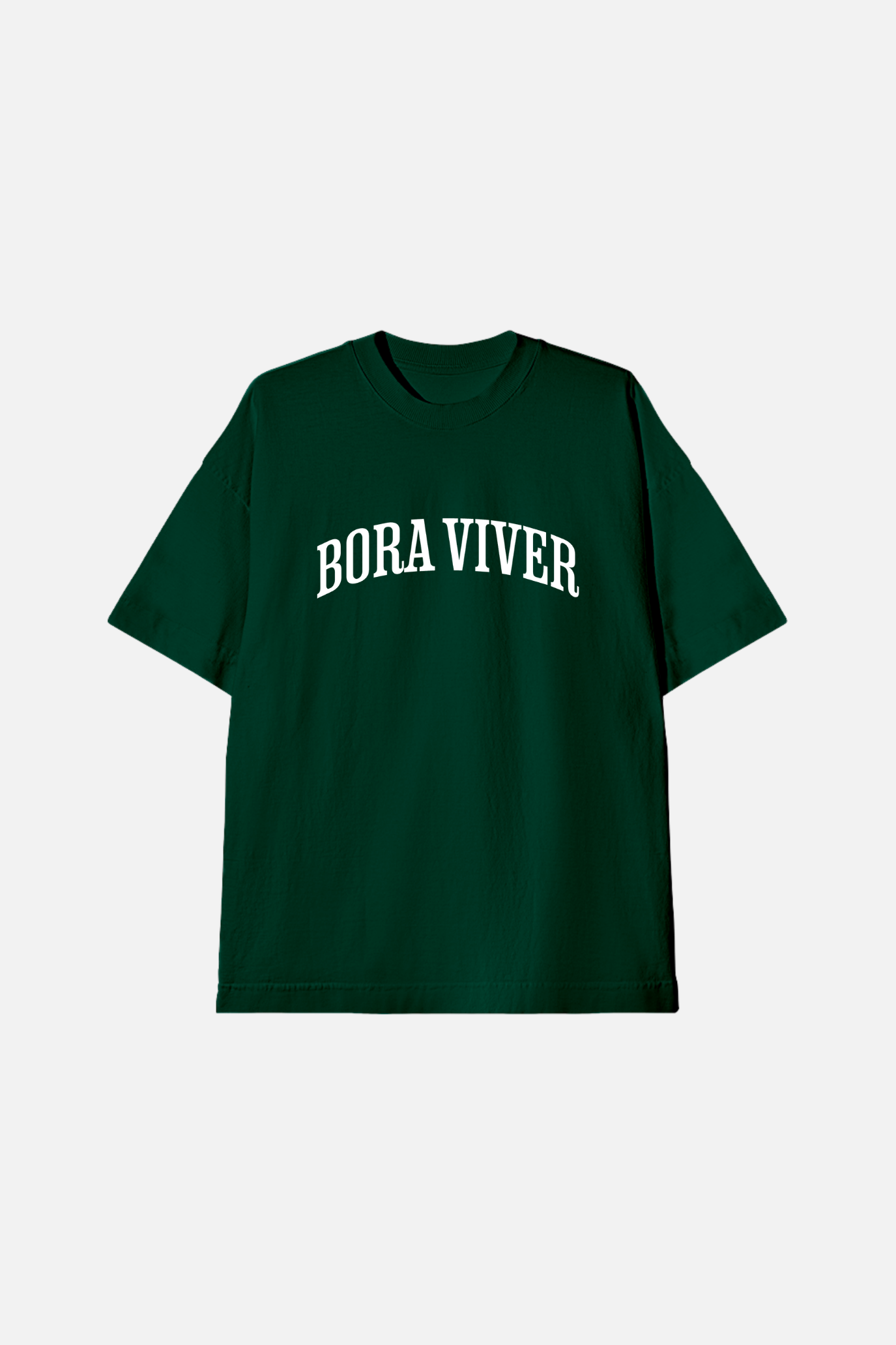Camiseta Oversized Heavy Dois ou Mais - Bora Viver