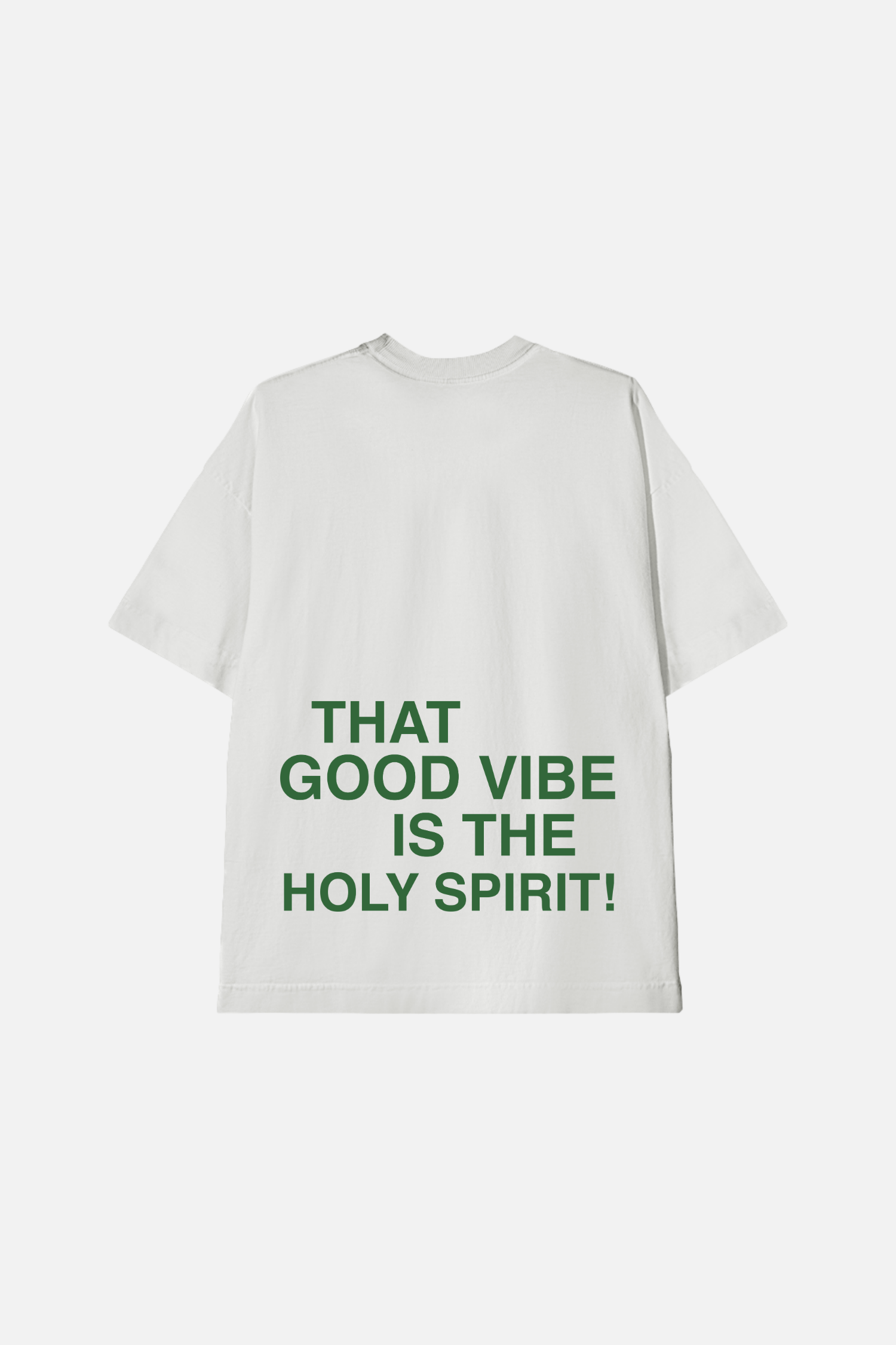 Camiseta Oversized Heavy Dois ou Mais - Holy Spirit