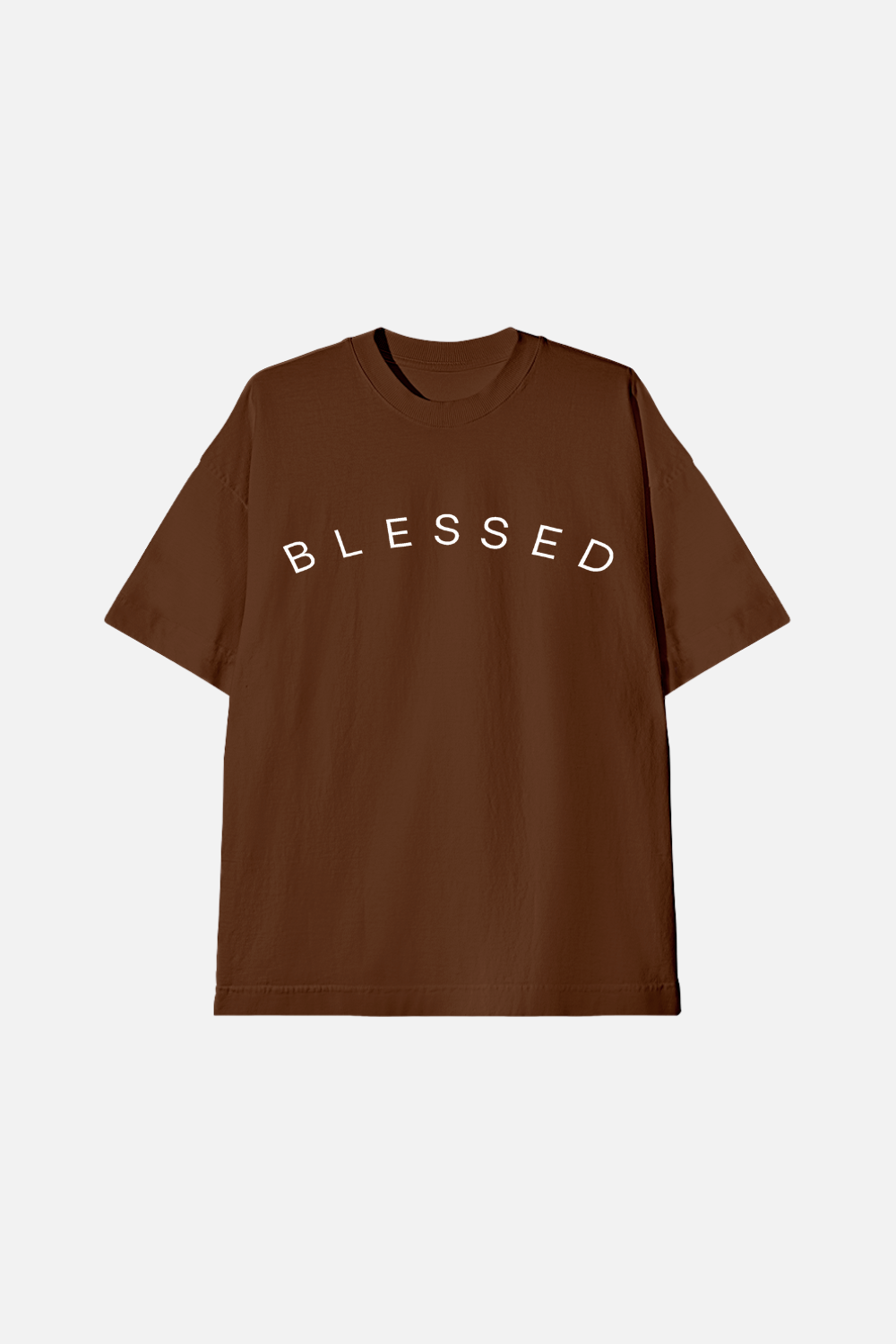 Camiseta Oversized Dois ou Mais - Blessed