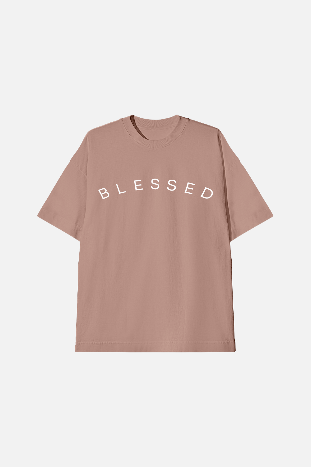 Camiseta Oversized Dois ou Mais - Blessed