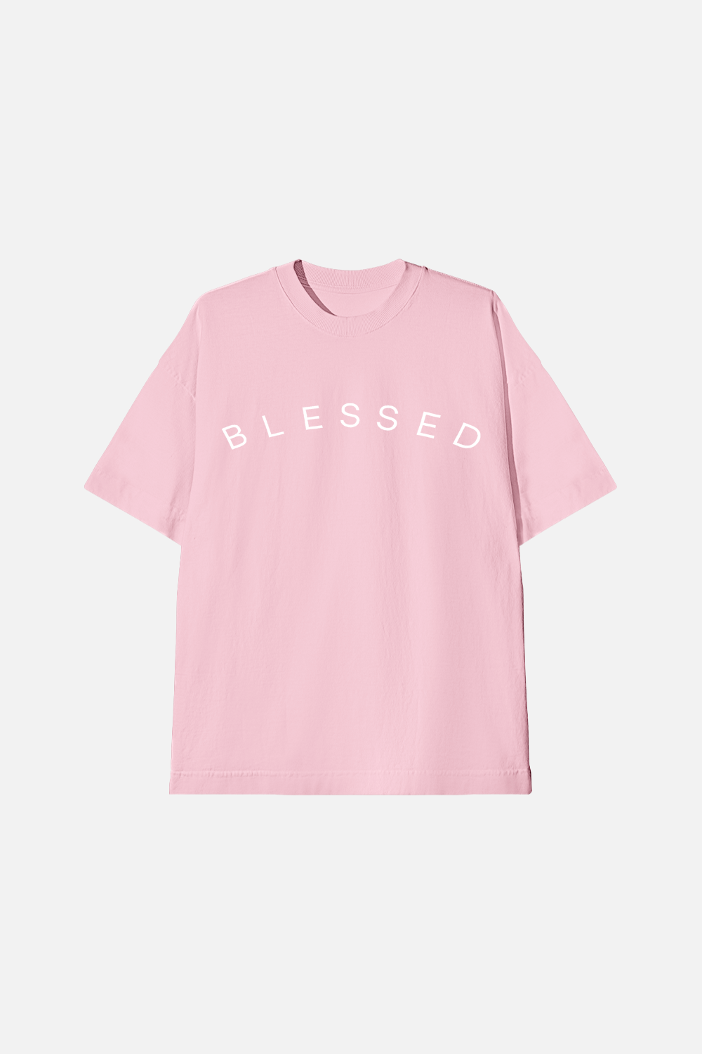 Camiseta Oversized Dois ou Mais - Blessed