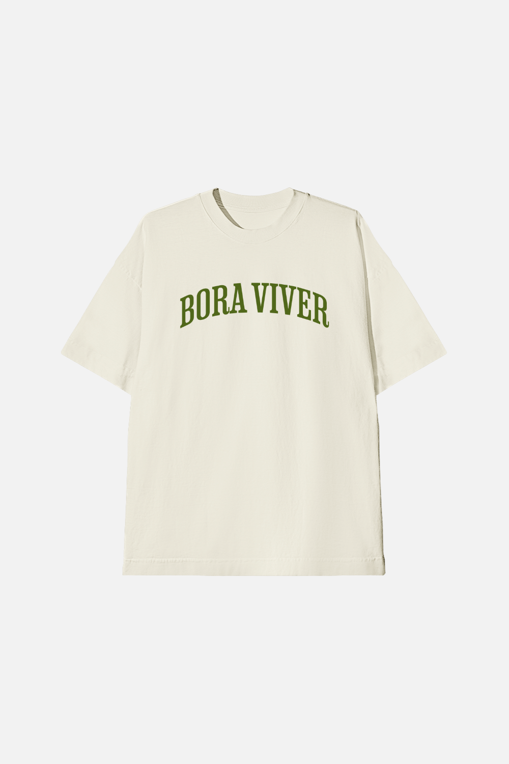 Camiseta Oversized Infantil Dois ou Mais - Bora Viver