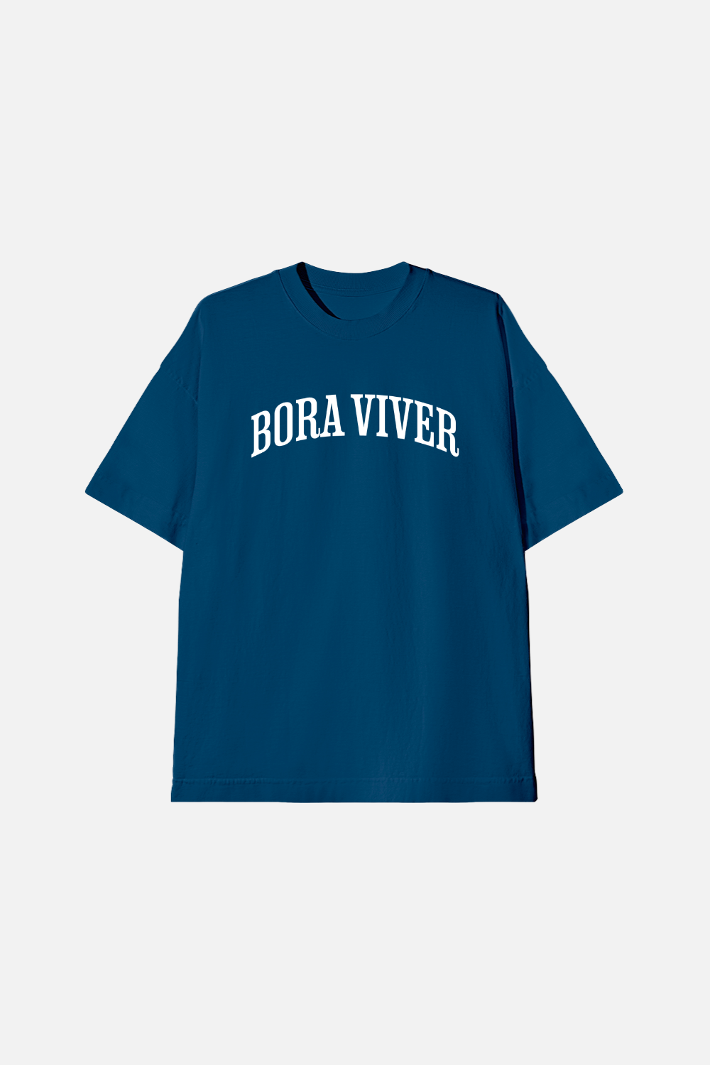 Camiseta Oversized Infantil Dois ou Mais - Bora Viver