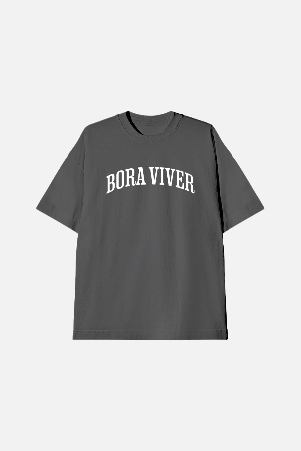 Camiseta Oversized Infantil Dois ou Mais - Bora Viver
