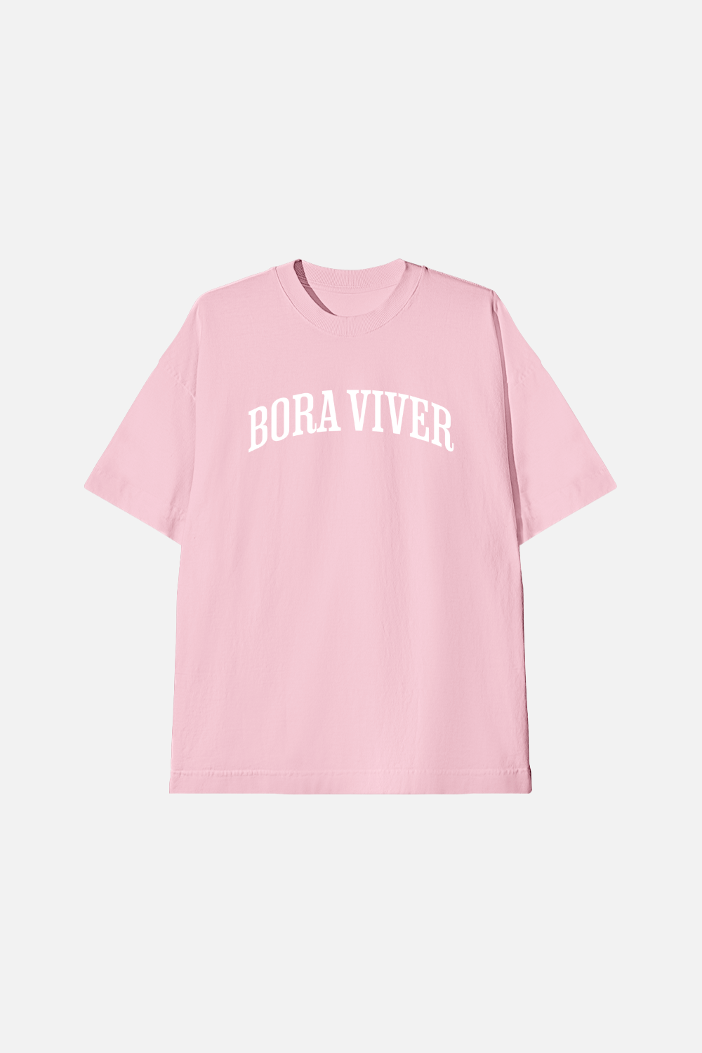 Camiseta Oversized Infantil Dois ou Mais - Bora Viver
