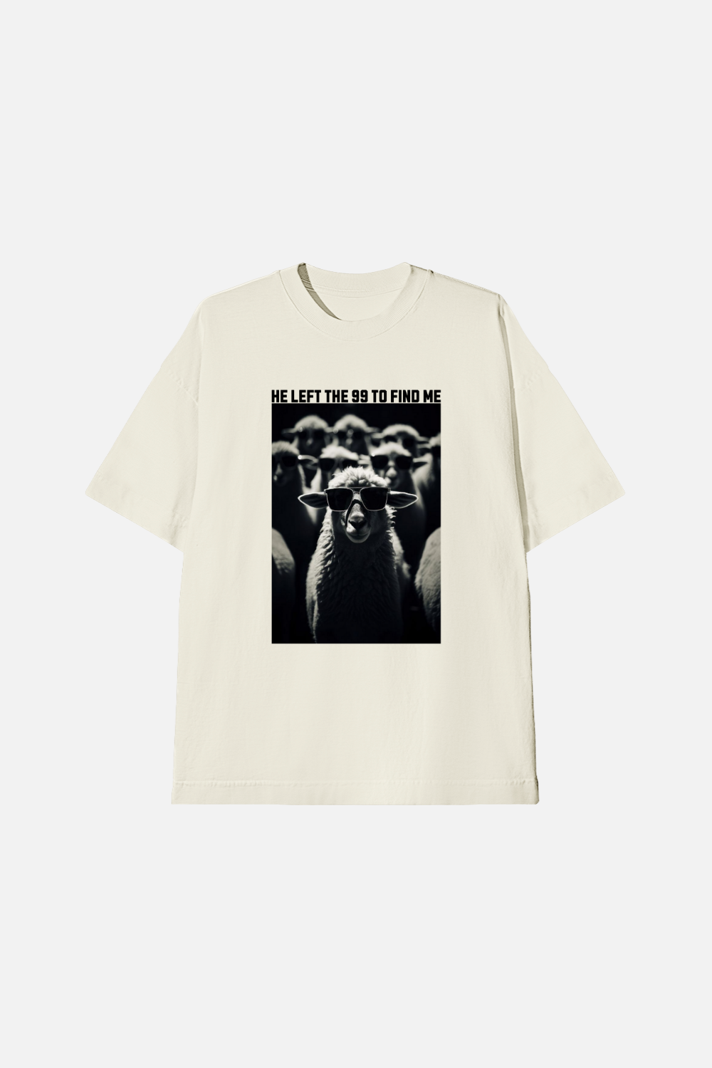 Camiseta Oversized Dois ou Mais - Ovelha