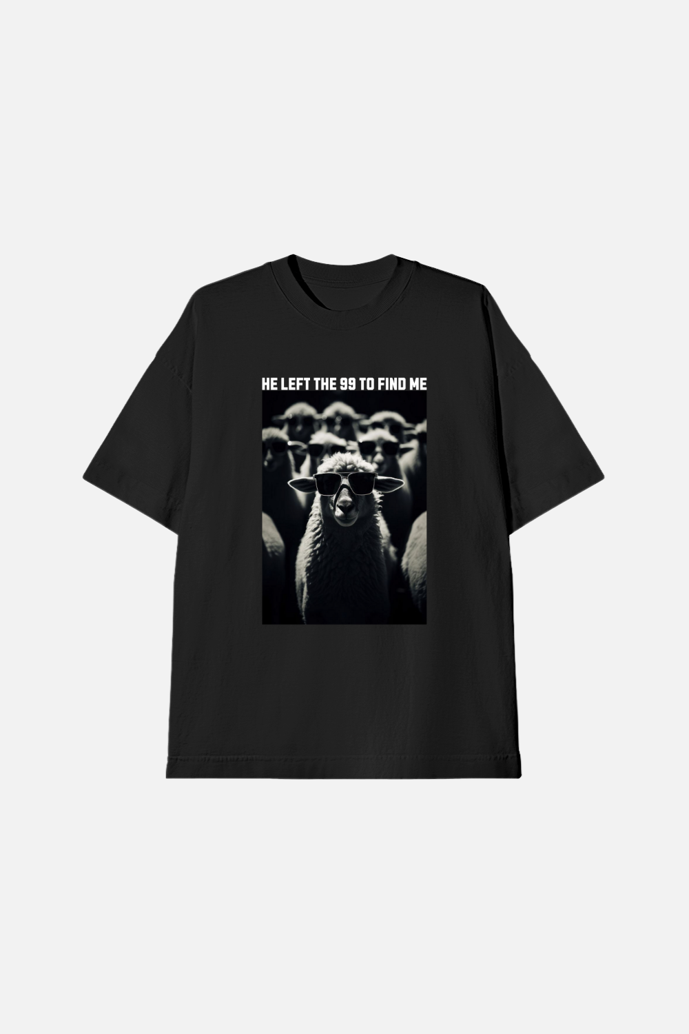 Camiseta Oversized Dois ou Mais - Ovelha