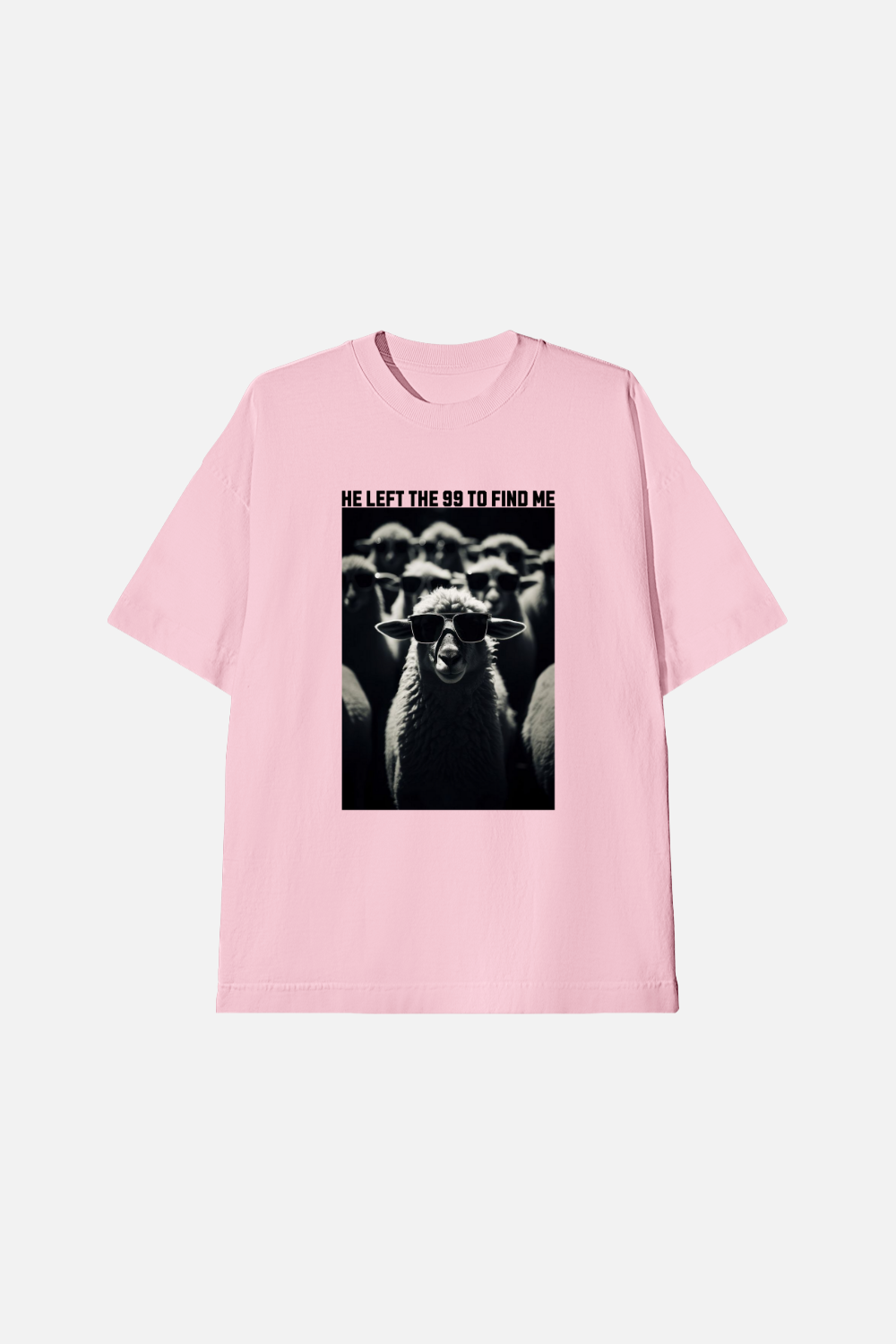Camiseta Oversized Dois ou Mais - Ovelha