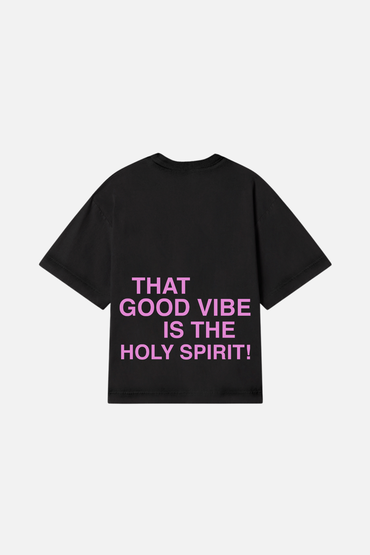 Camiseta Heavy Boxy Dois ou Mais - Holy Spirit