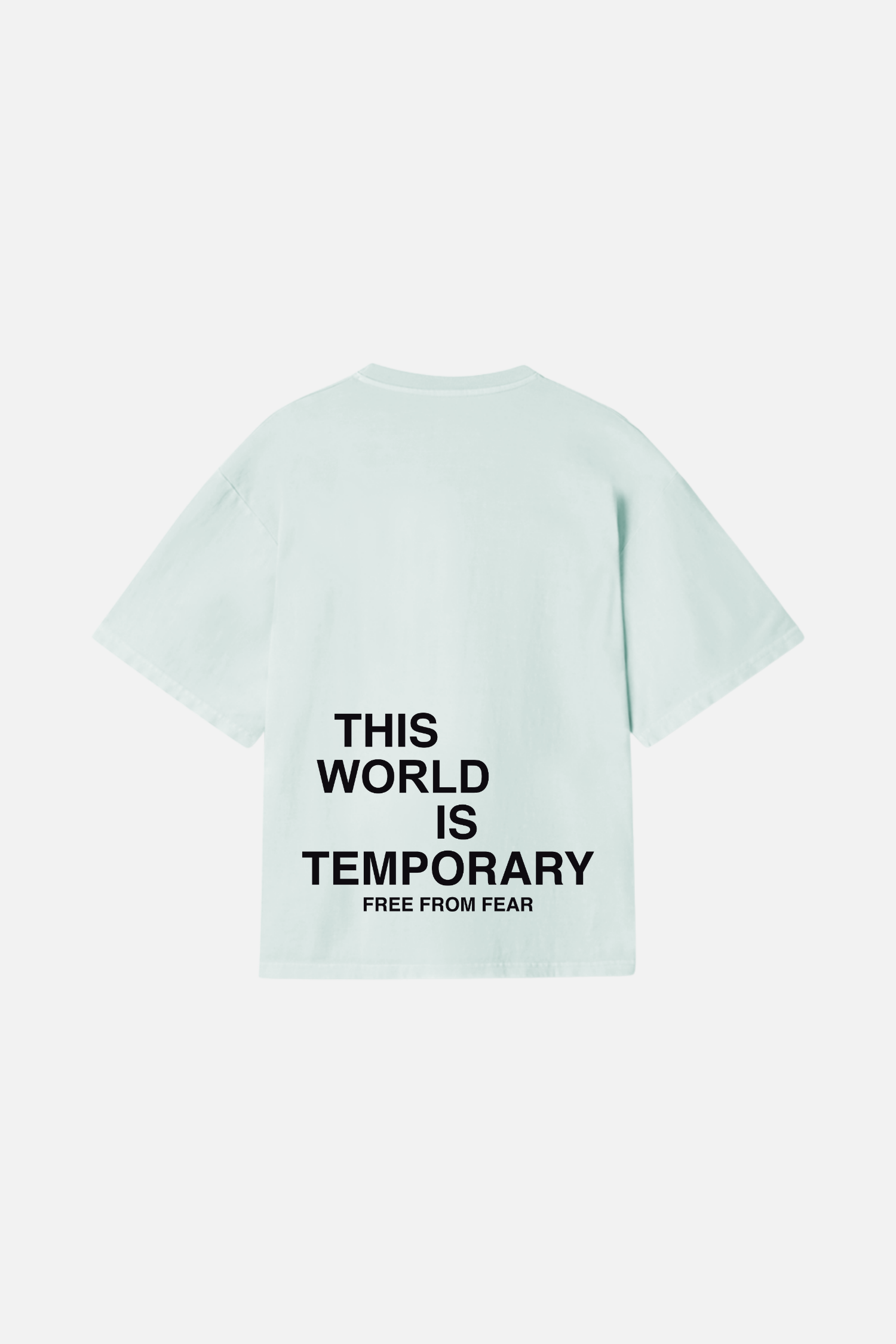 Camiseta Heavy Boxy Dois ou Mais - This World
