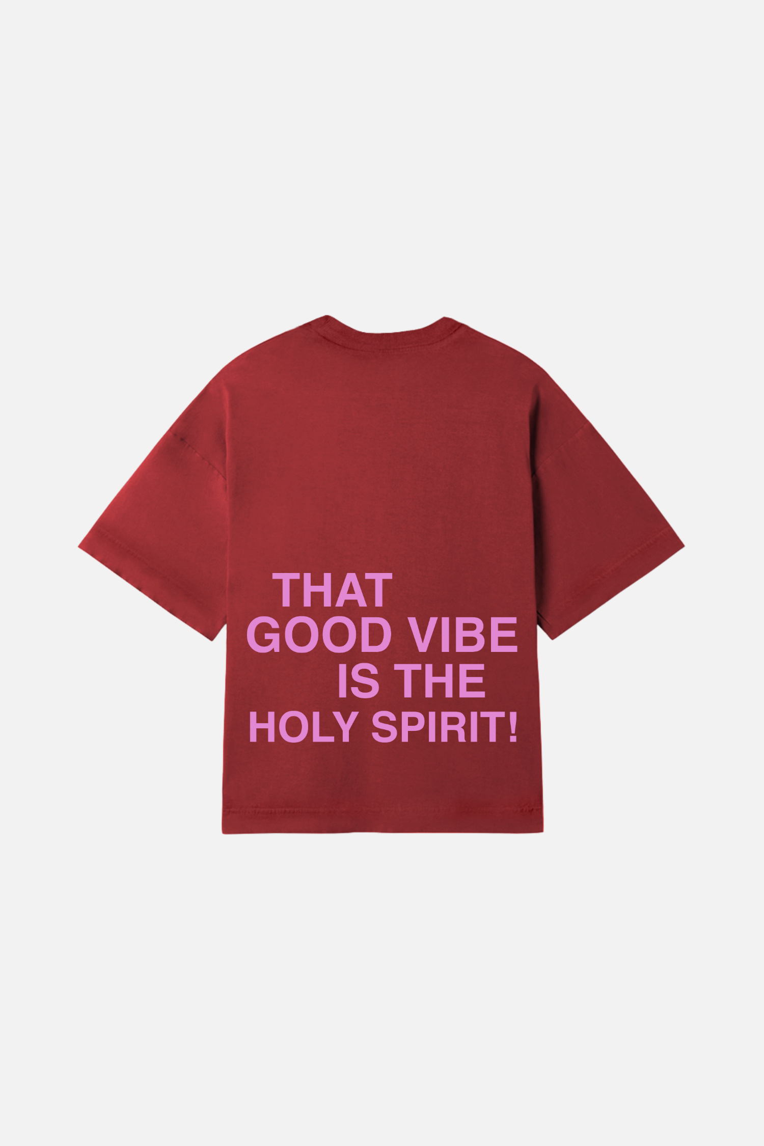 Camiseta Heavy Boxy Dois ou Mais - Holy Spirit