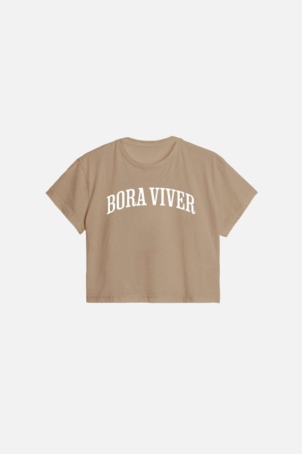 Cropped Regular Dois ou Mais - Bora Viver