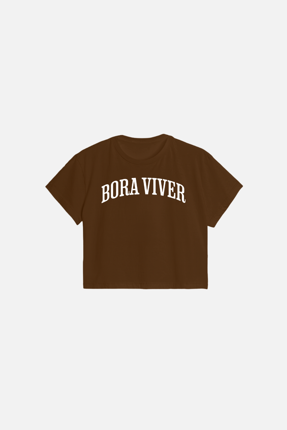 Cropped Regular Dois ou Mais - Bora Viver