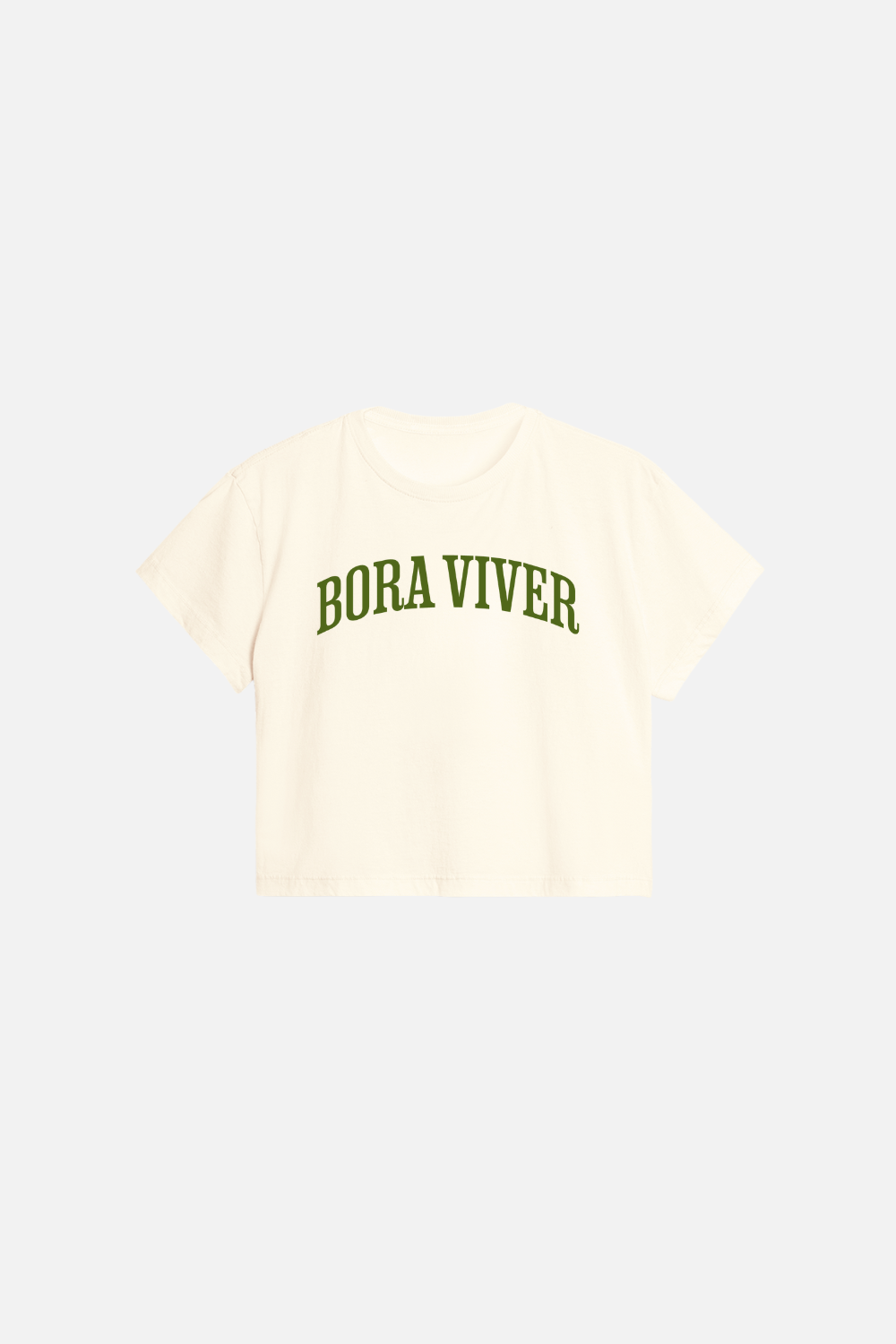 Cropped Regular Dois ou Mais - Bora Viver