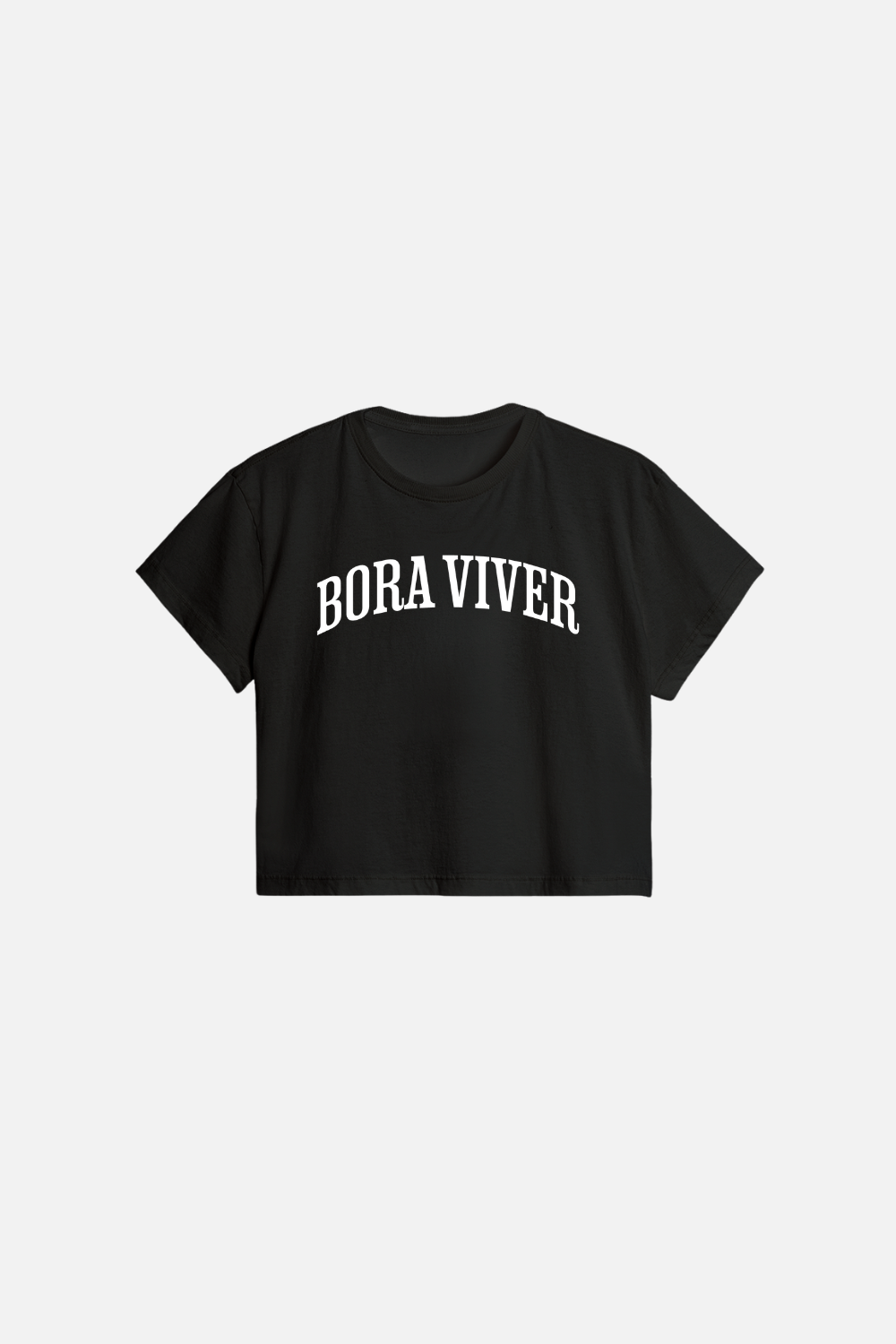 Cropped Regular Dois ou Mais - Bora Viver