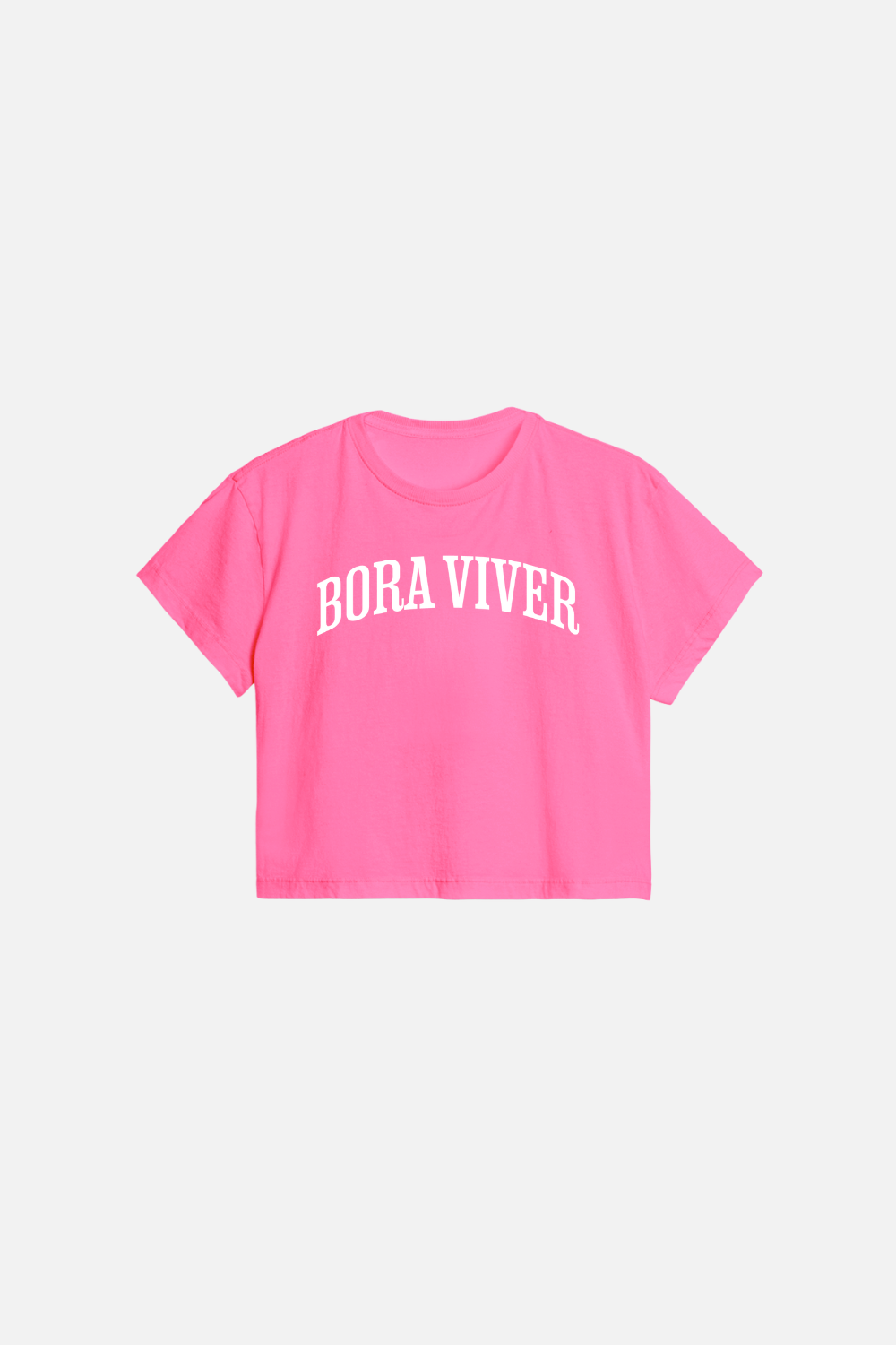Cropped Regular Dois ou Mais - Bora Viver