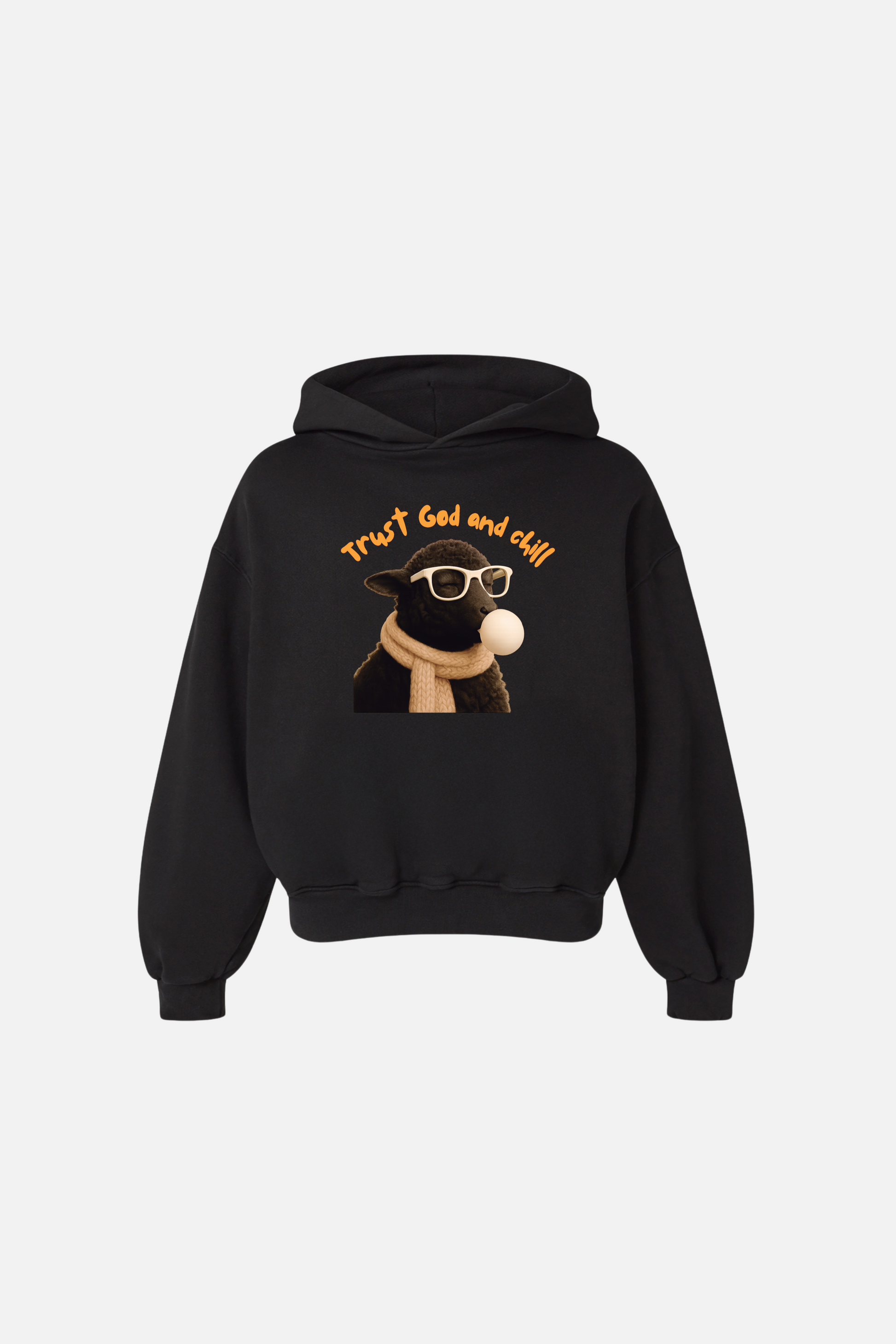 Moletom Premium Boxy Dois ou Mais - Trust God