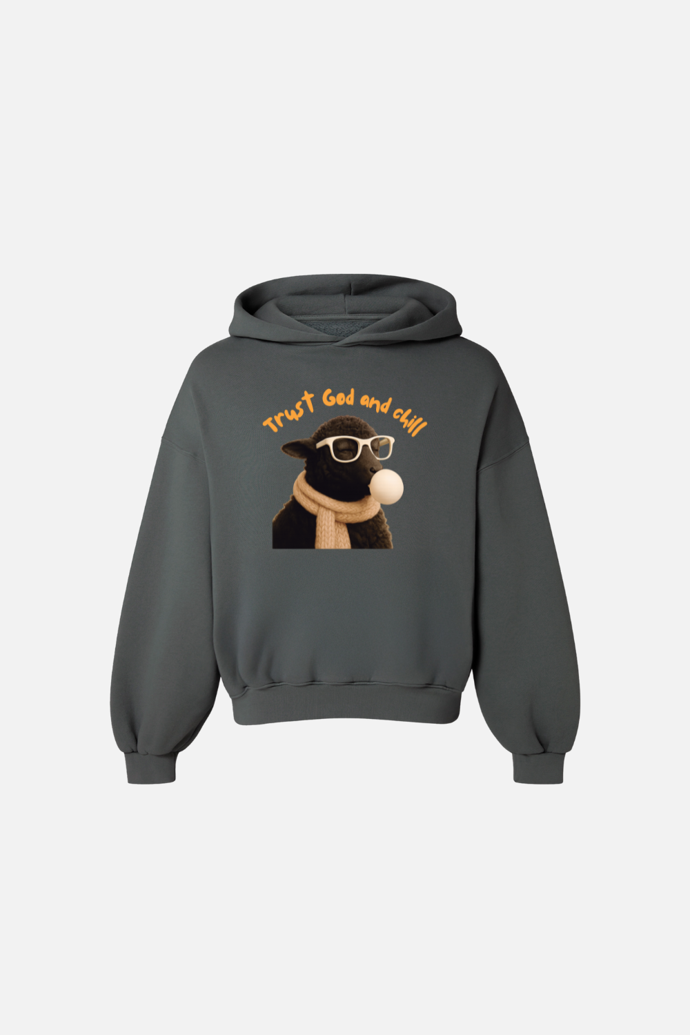 Moletom Premium Boxy Dois ou Mais - Trust God