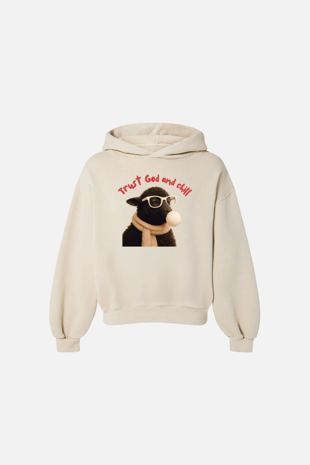 Moletom Premium Boxy Dois ou Mais - Trust God