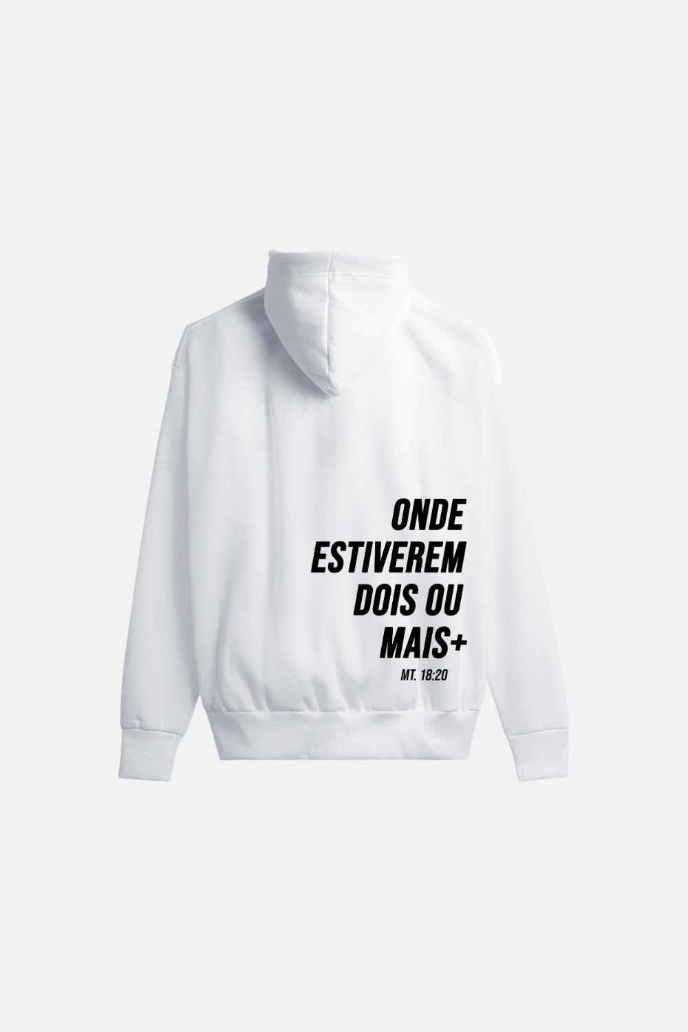 Moletom Canguru Tradicional Dois ou Mais - Onde Estiverem