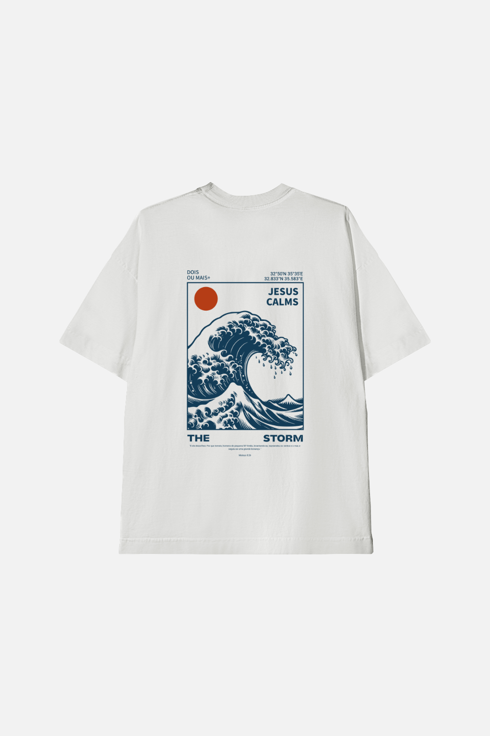 Camiseta Oversized Dois ou Mais - Onda