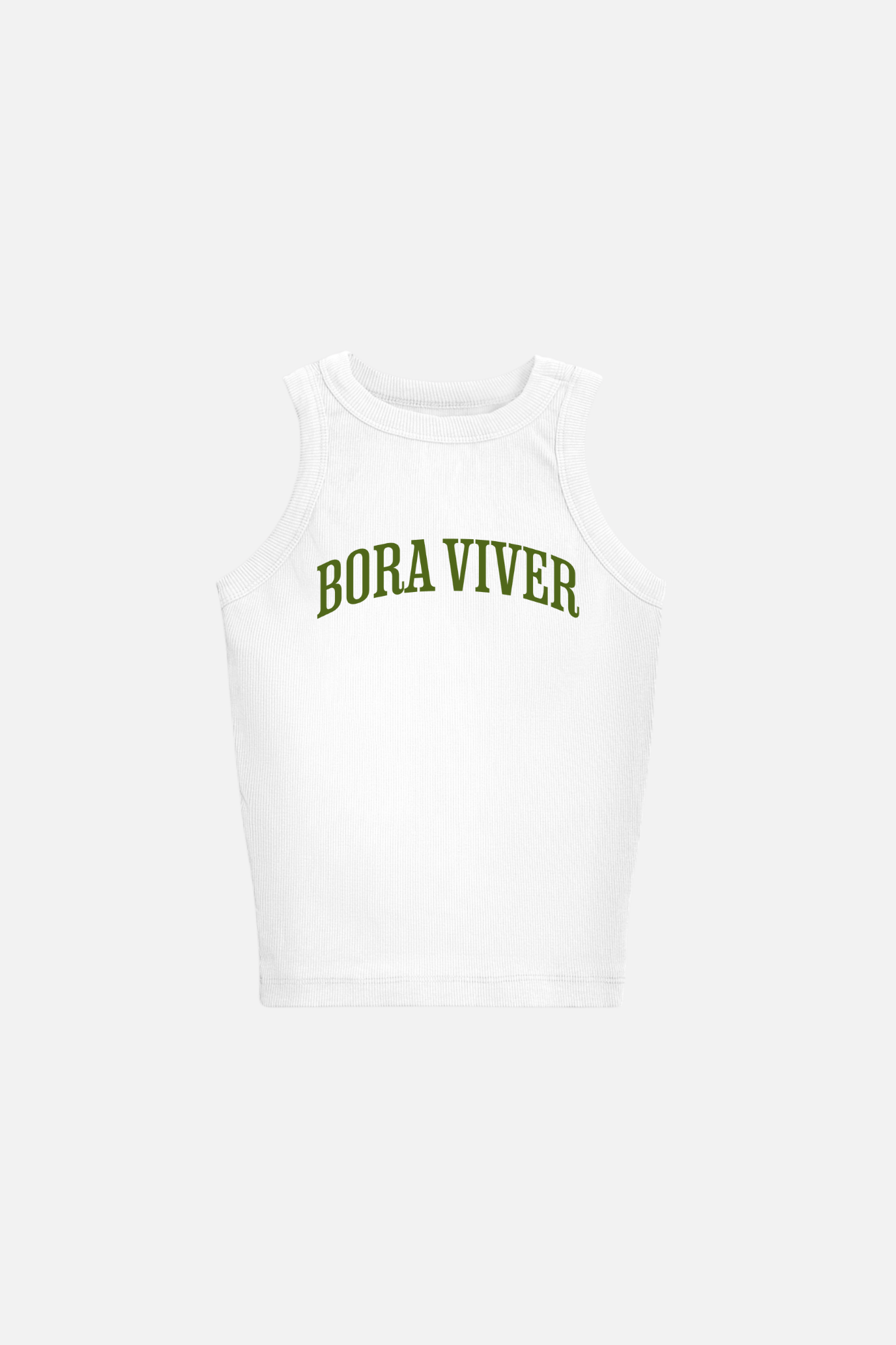 Regata Canelada Feminina Dois ou Mais - Bora Viver