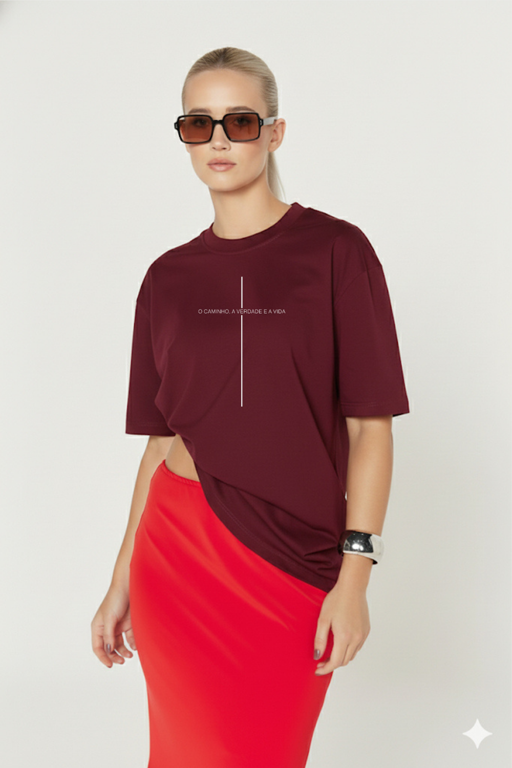 Camiseta Basic Streetwear Dois ou Mais - Cruz