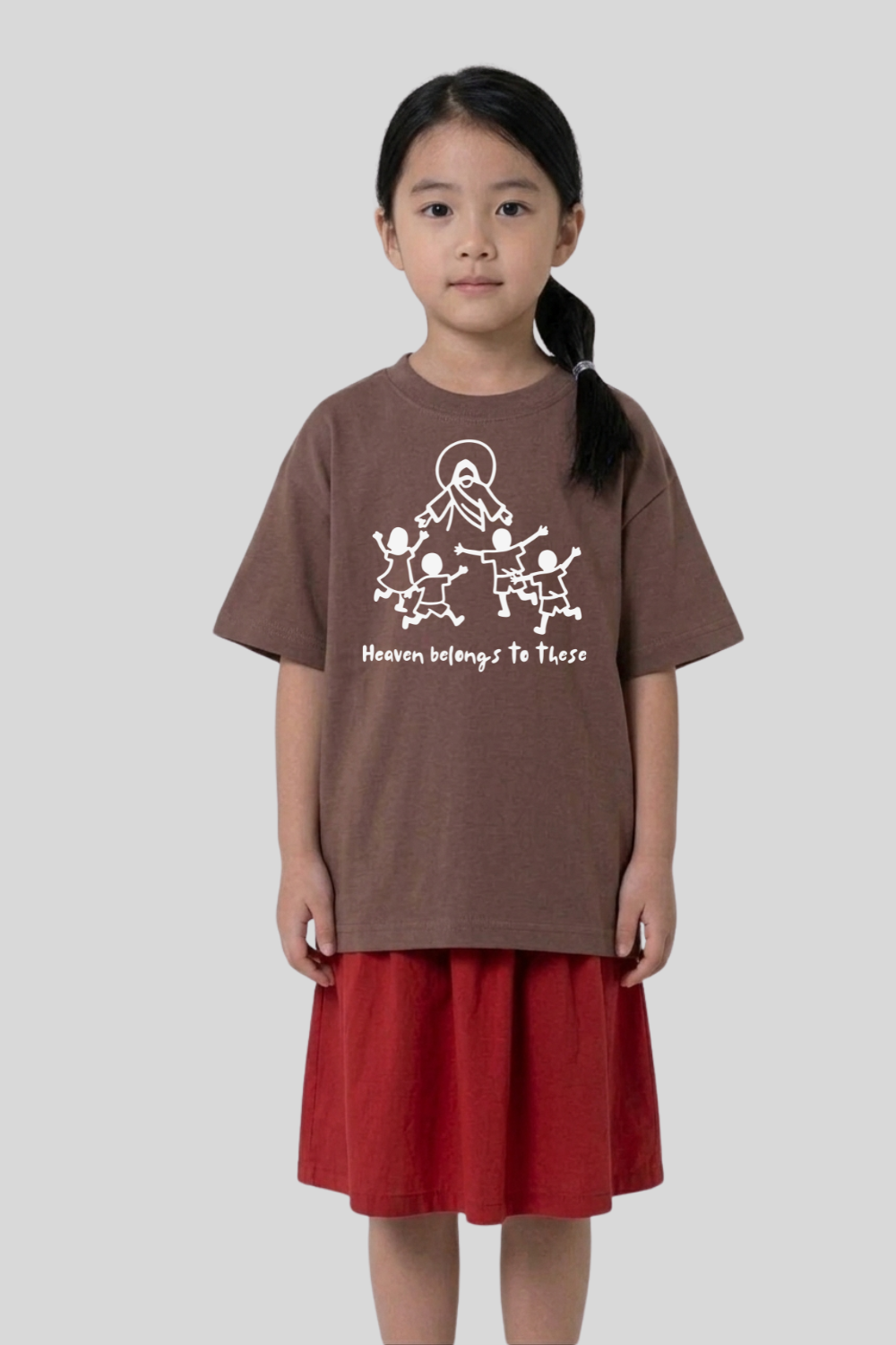Camiseta Oversized Infantil Dois ou Mais - Heaven Belongs