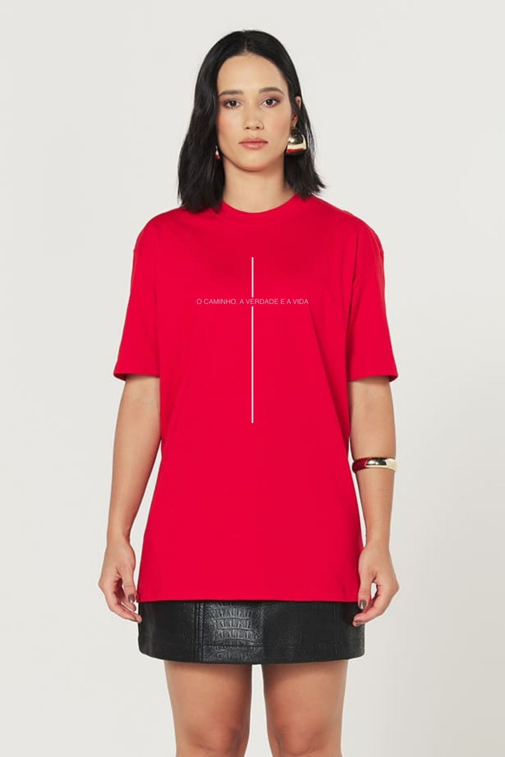 Camiseta Basic Streetwear Dois ou Mais - Cruz