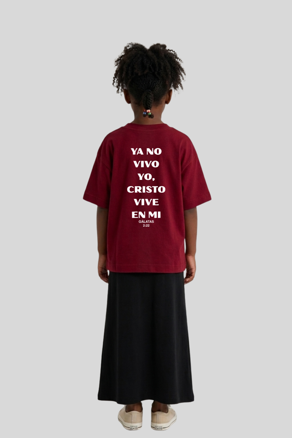 Camiseta Oversized Infantil Dois ou Mais - Ya no Vivo