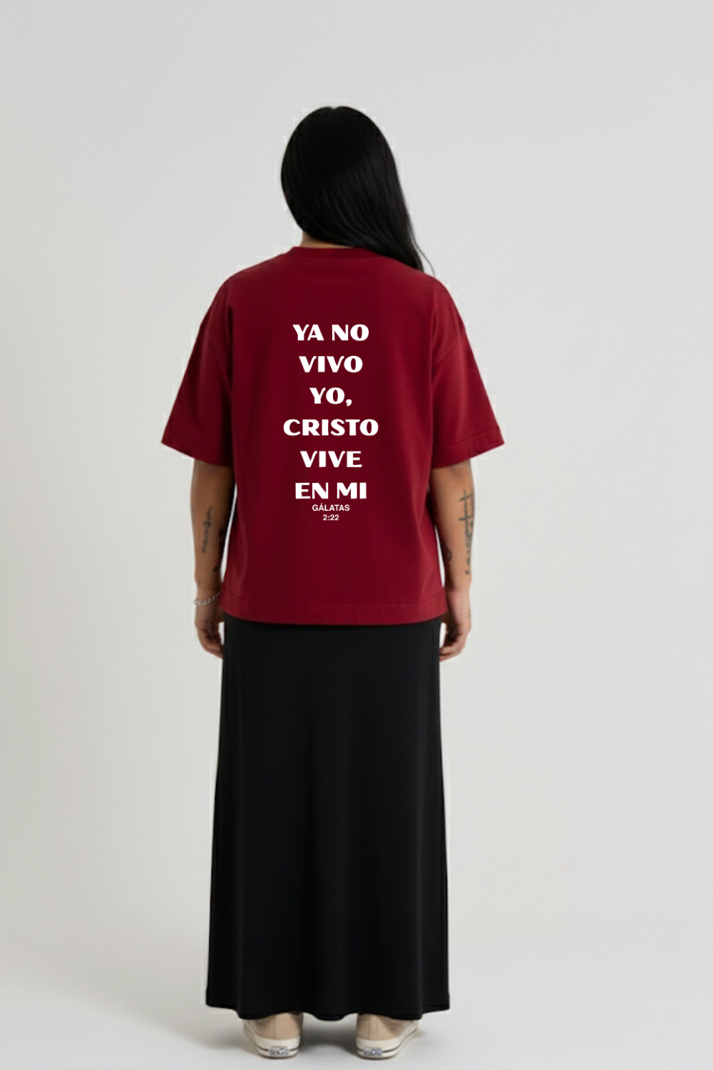 Camiseta Heavy Boxy Dois ou Mais - Ya no Vivo