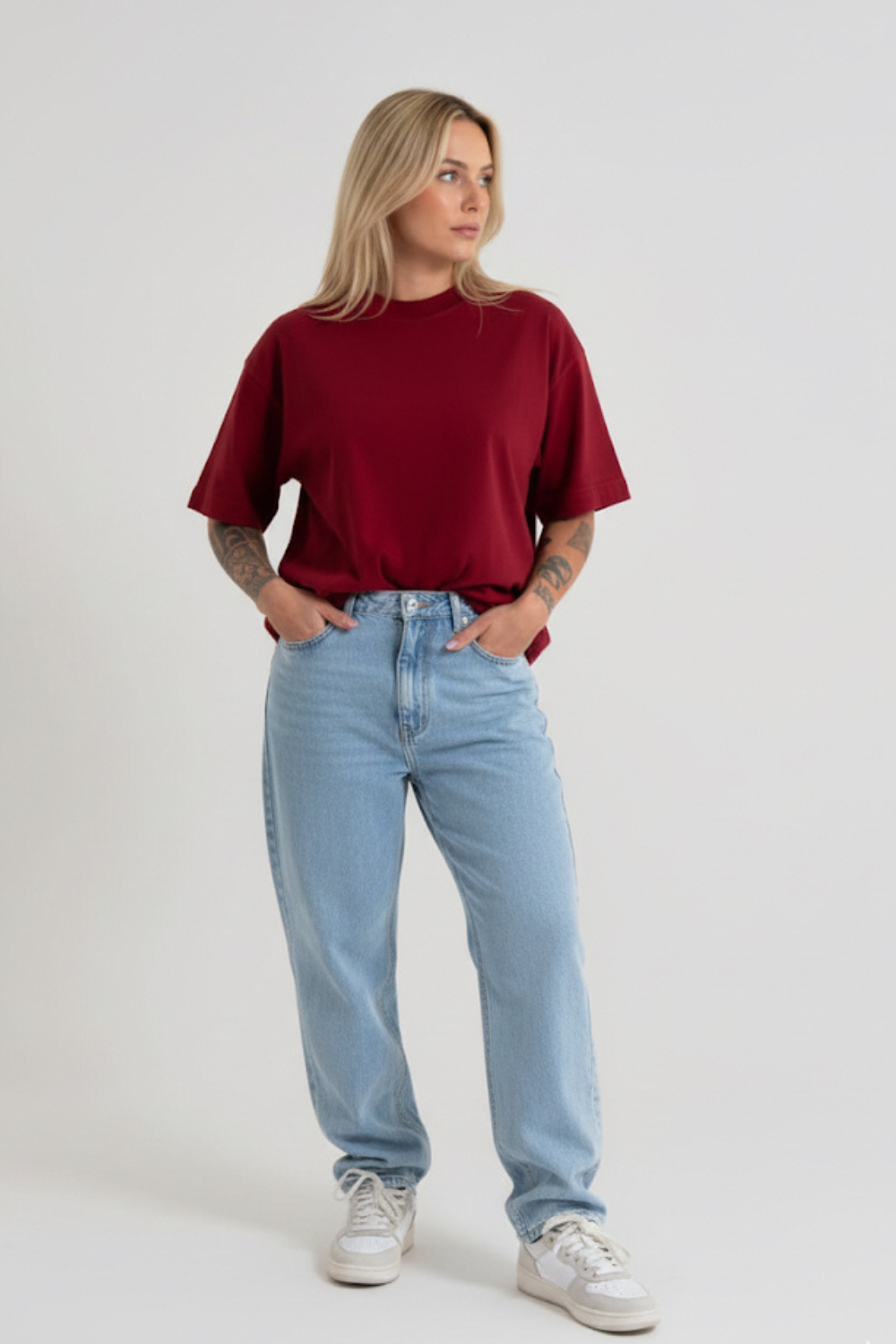 Camiseta Heavy Boxy Dois ou Mais - Ya no Vivo