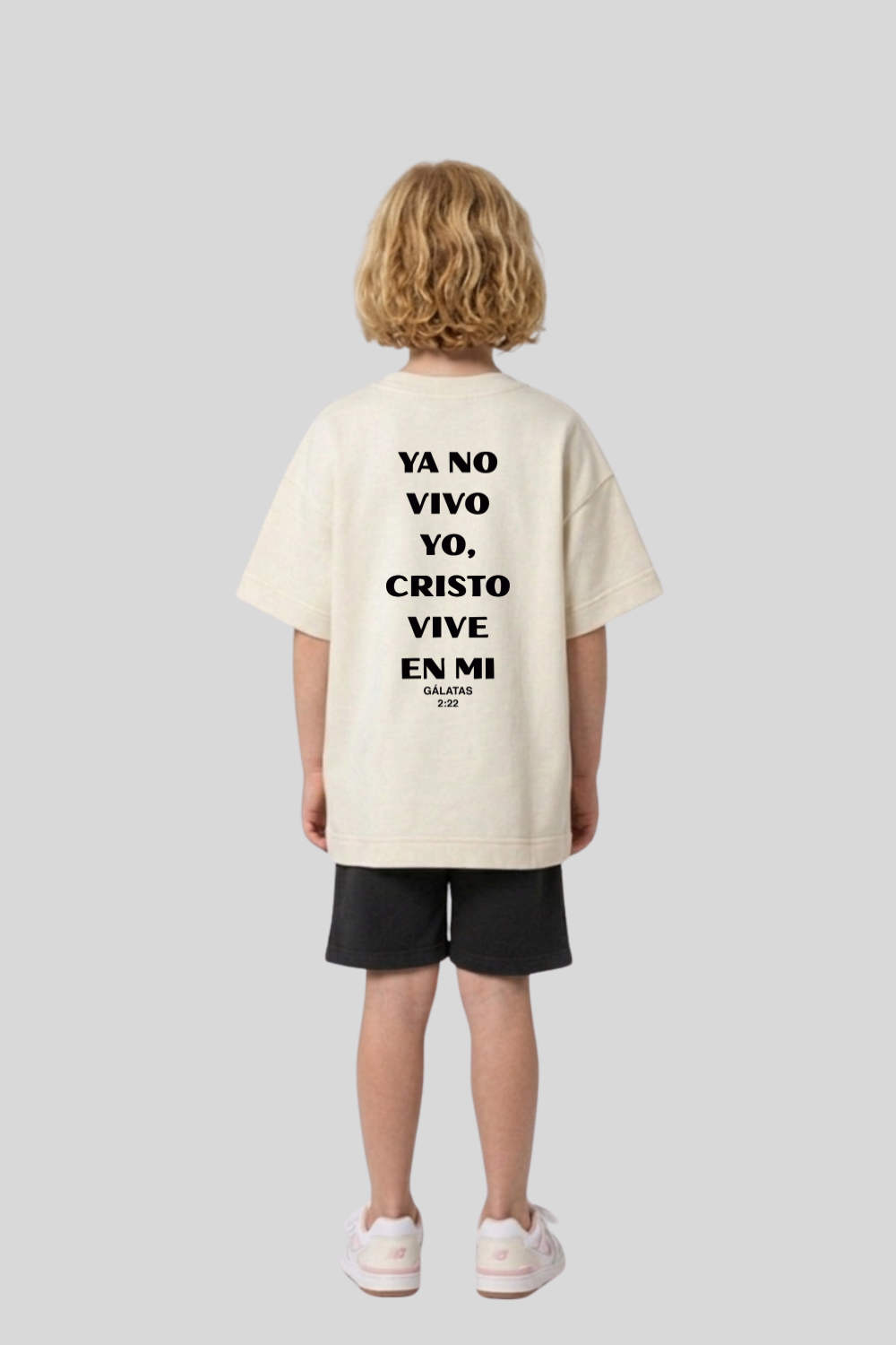 Camiseta Oversized Infantil Dois ou Mais - Ya no Vivo