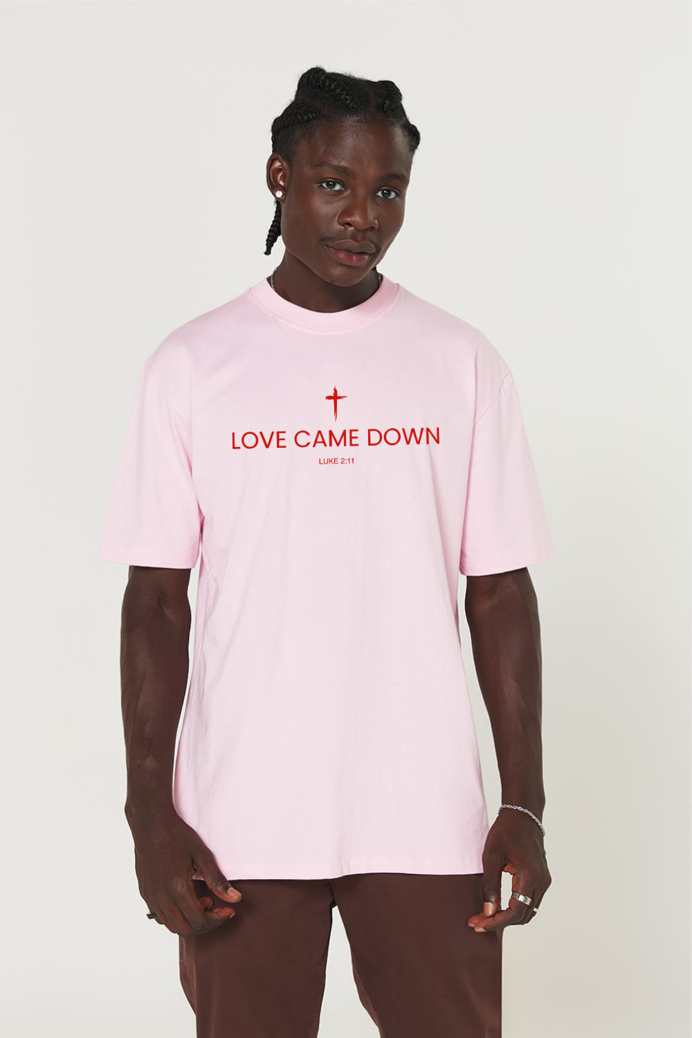 Camiseta Basic Streetwear Dois ou Mais - Love Came Down