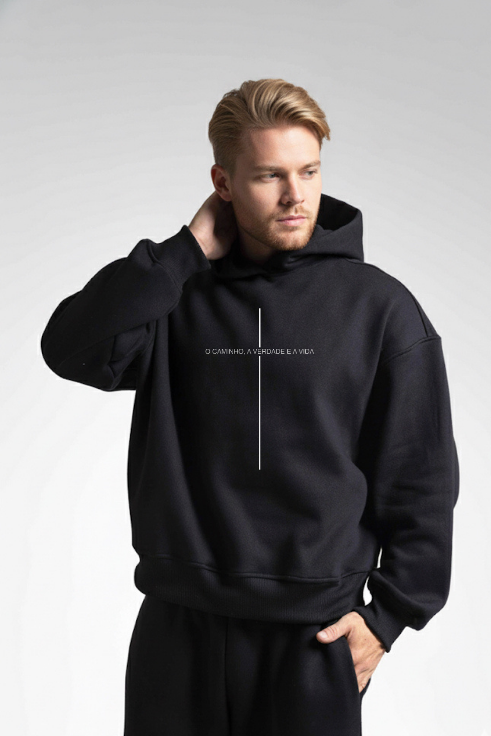 Moletom Premium Boxy Dois ou Mais - Cruz