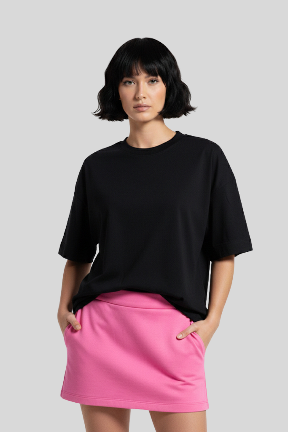 Camiseta Oversized Heavy Dois ou Mais - CORDEIRO