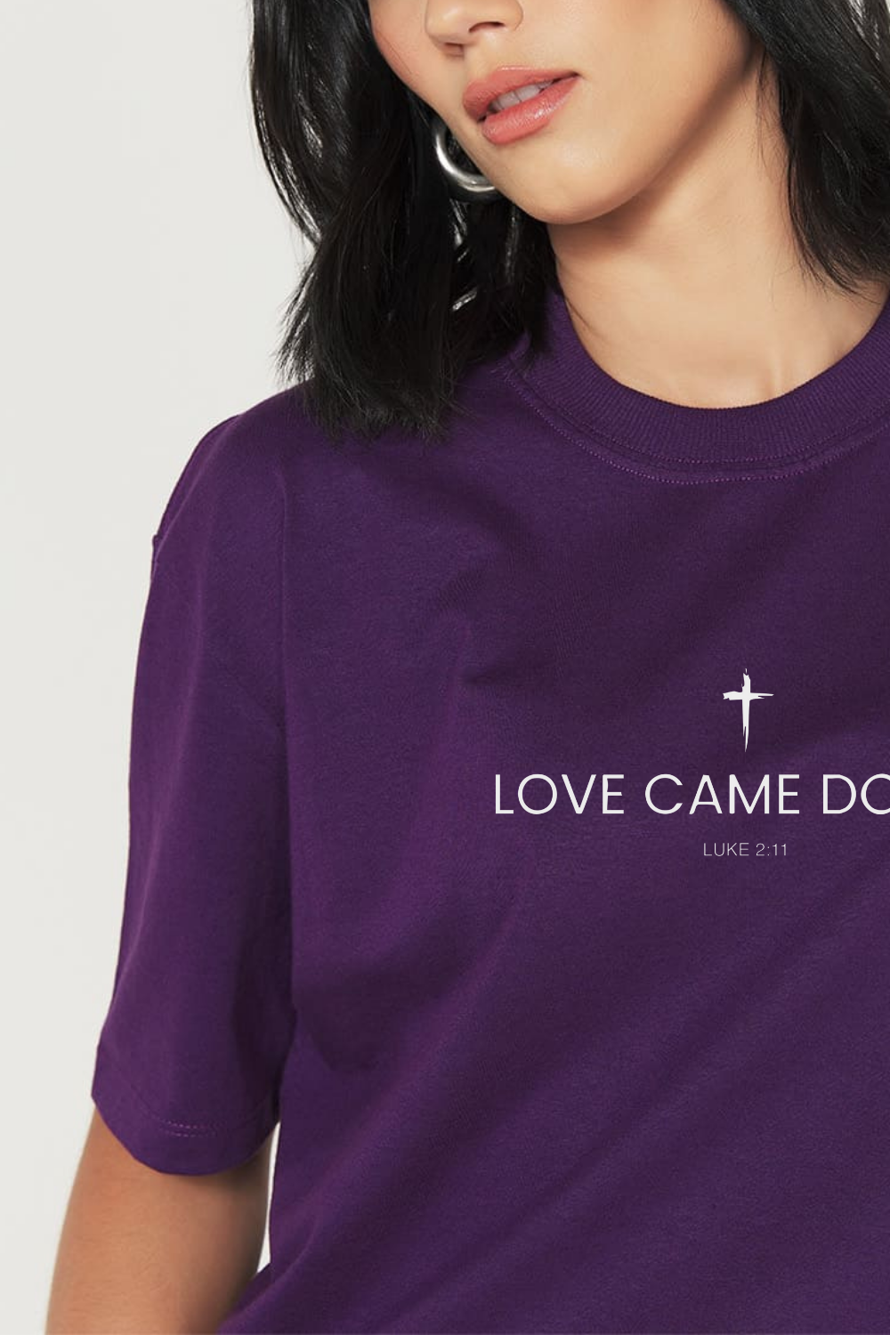 Camiseta Basic Streetwear Dois ou Mais - Love Came Down